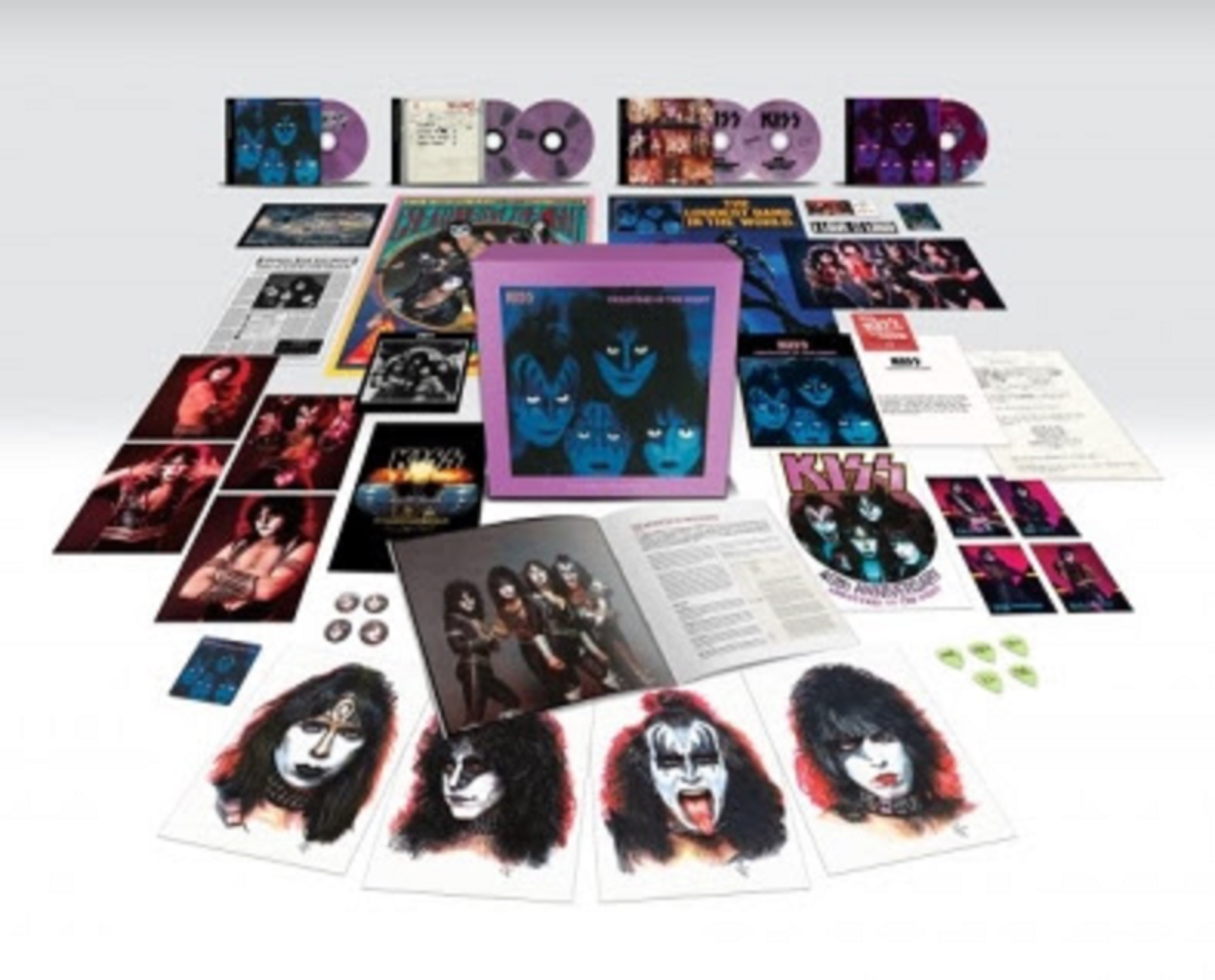 Rock & Roll Hall Of Fame Icons KISS Celebrate ‘Creatures Of The Night’ Album With A Super Deluxe Anniversary Edition - Out November 18, 2022