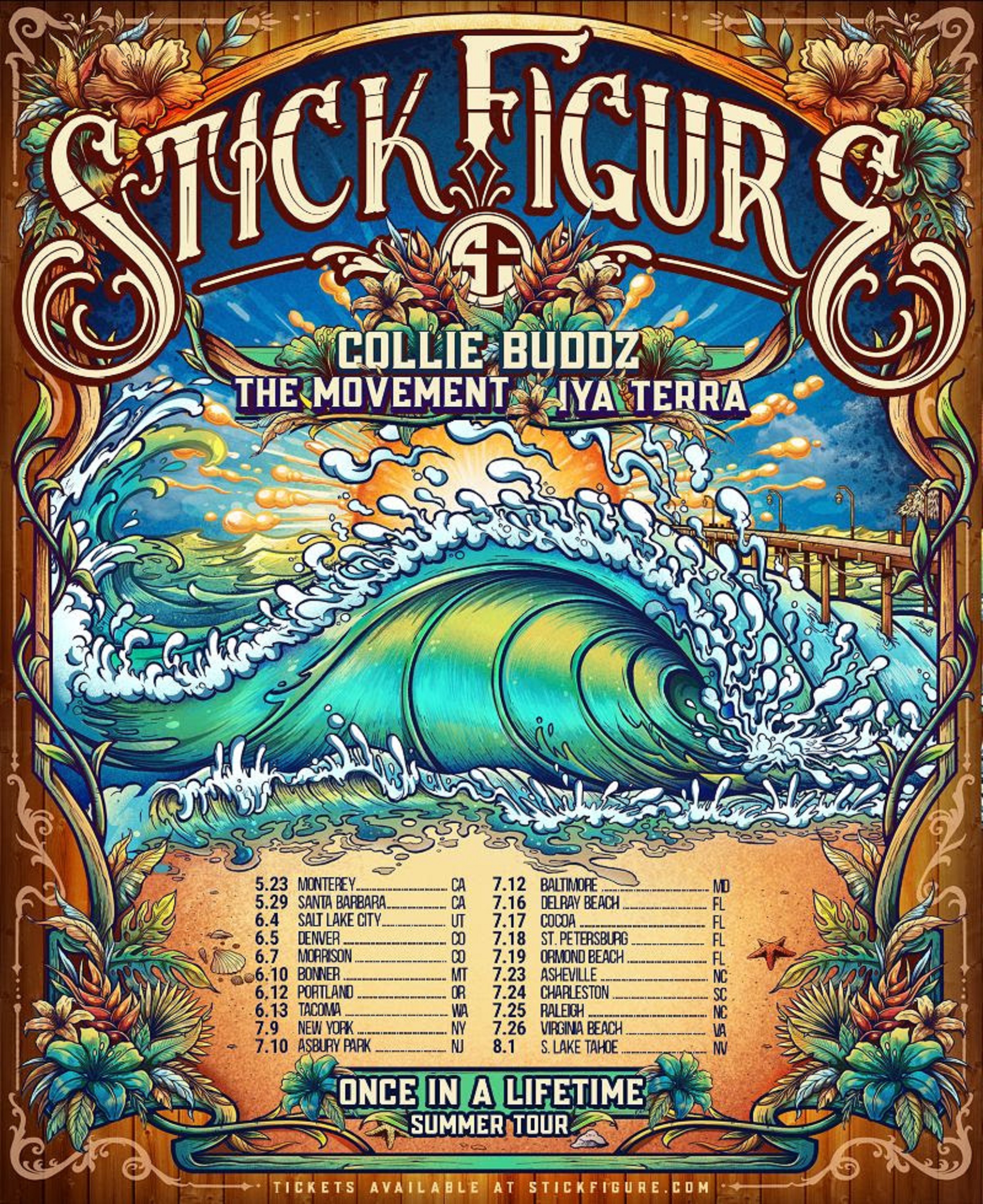 Stick Figure Announces 2020 Summer Tour Dates