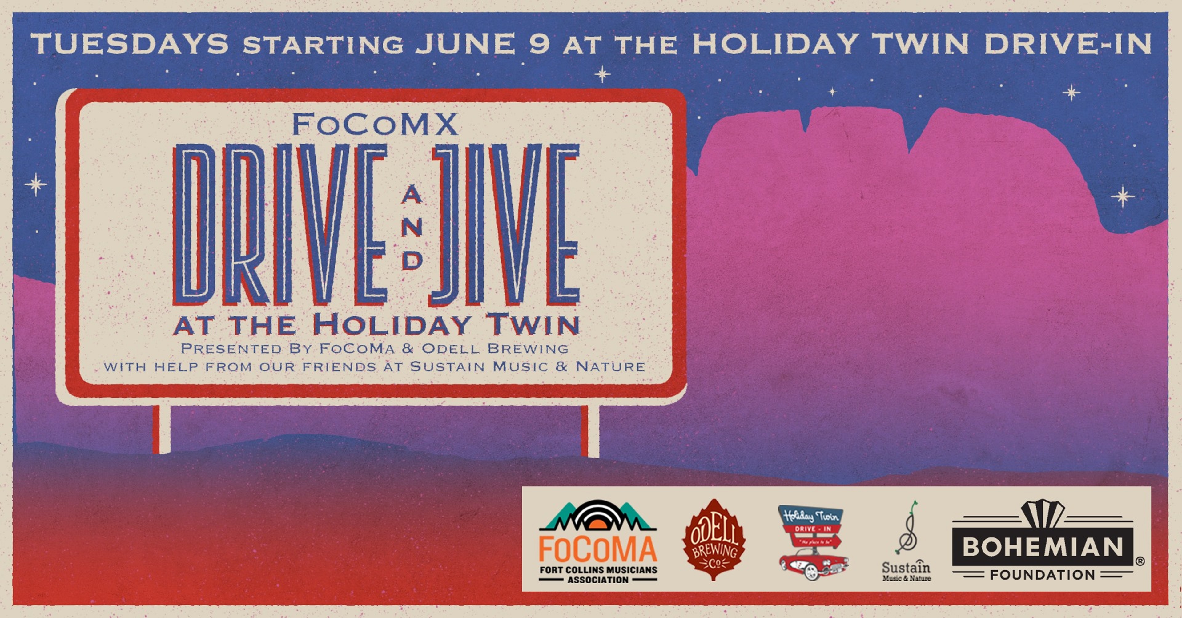Northern Colorado Music nonprofit bands together with partners to offer safe live music concert series at the Drive- In