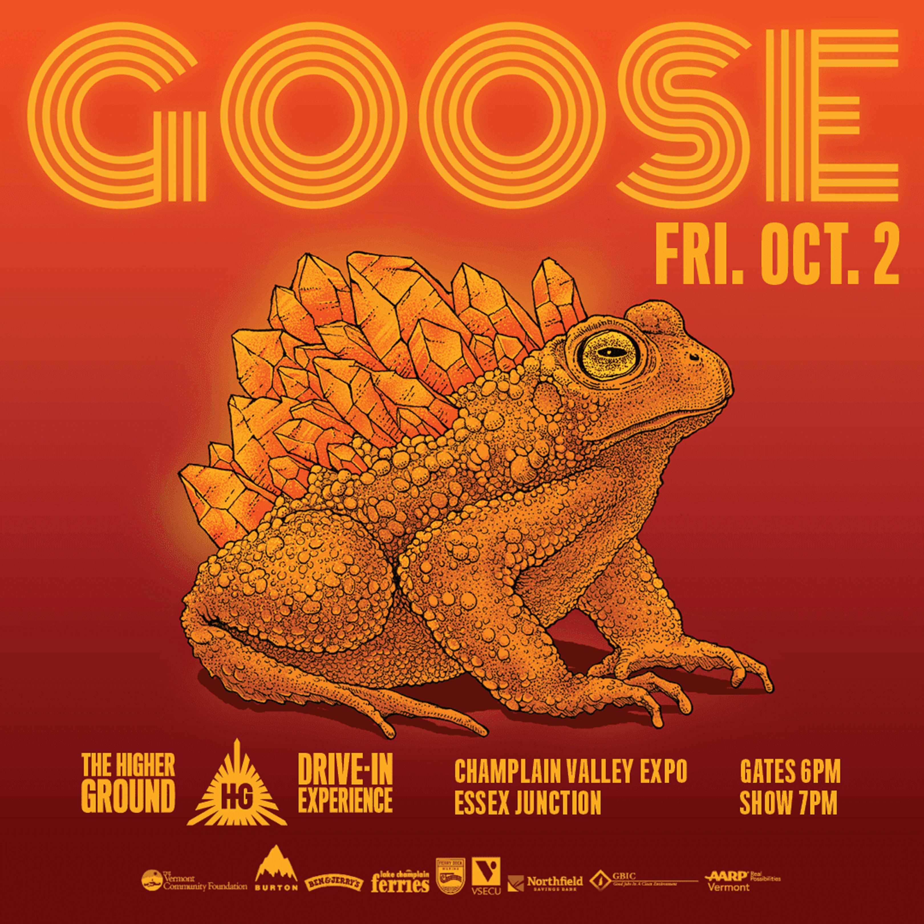 JUST ANNOUNCED: Goose at the Higher Ground Drive-In Experience