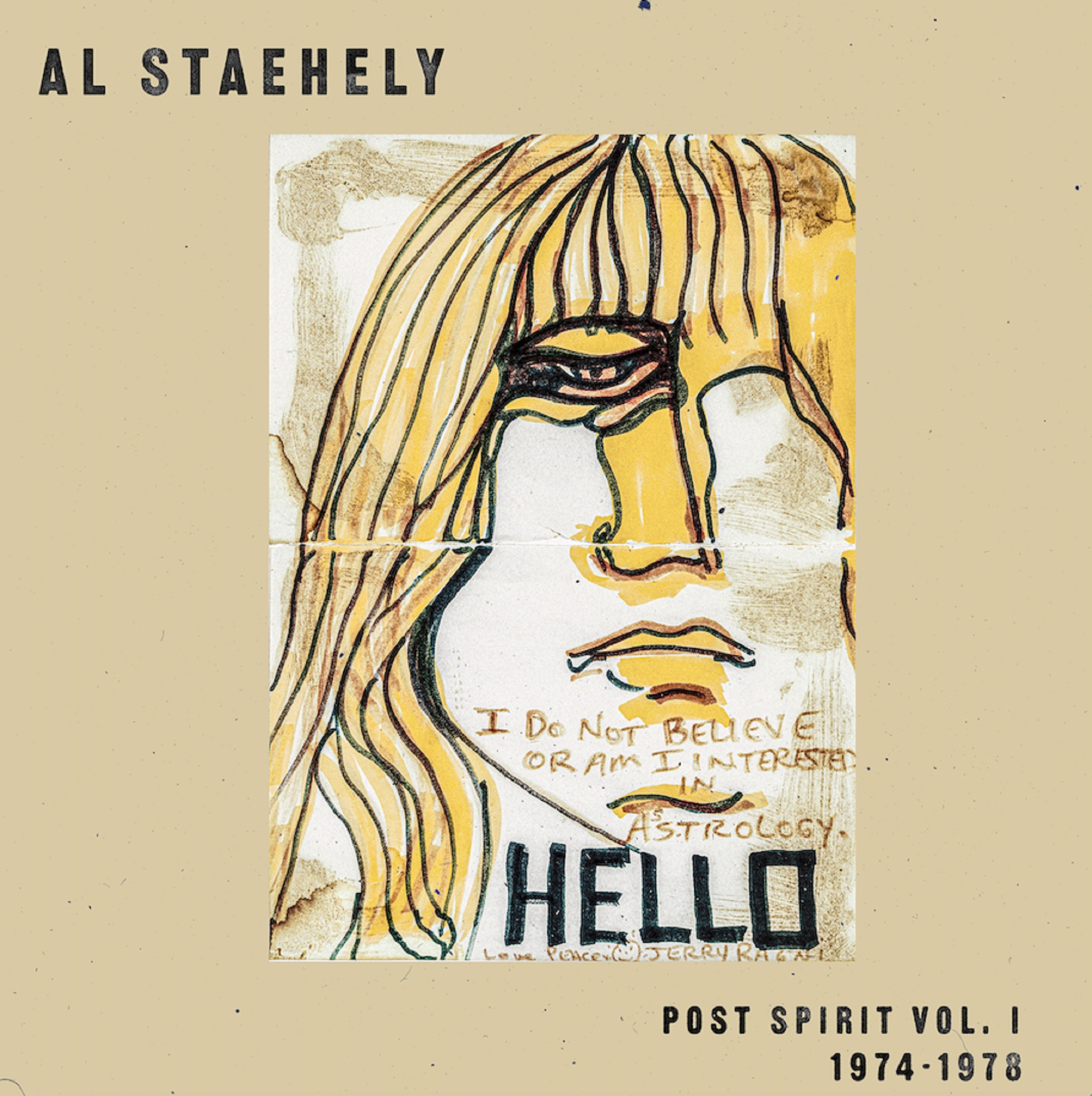 Al Staehely (Spirit, Staehely Brothers) Releases 14 Track Album of Rare Solo Recordings