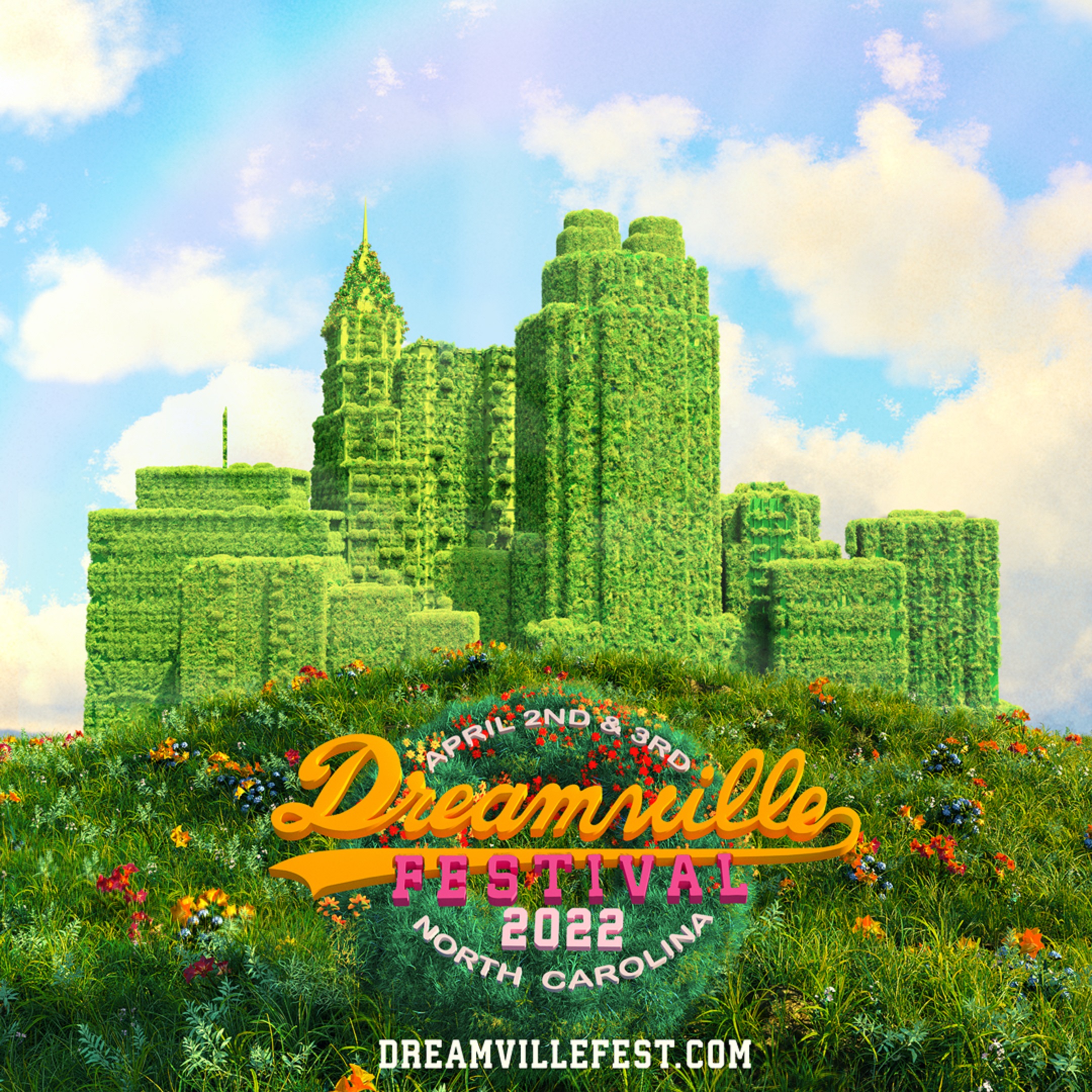 DREAMVILLE FESTIVAL MUSIC FESTIVAL EXPANDS TO TWO DAYS ON APRIL 2-3, 2022