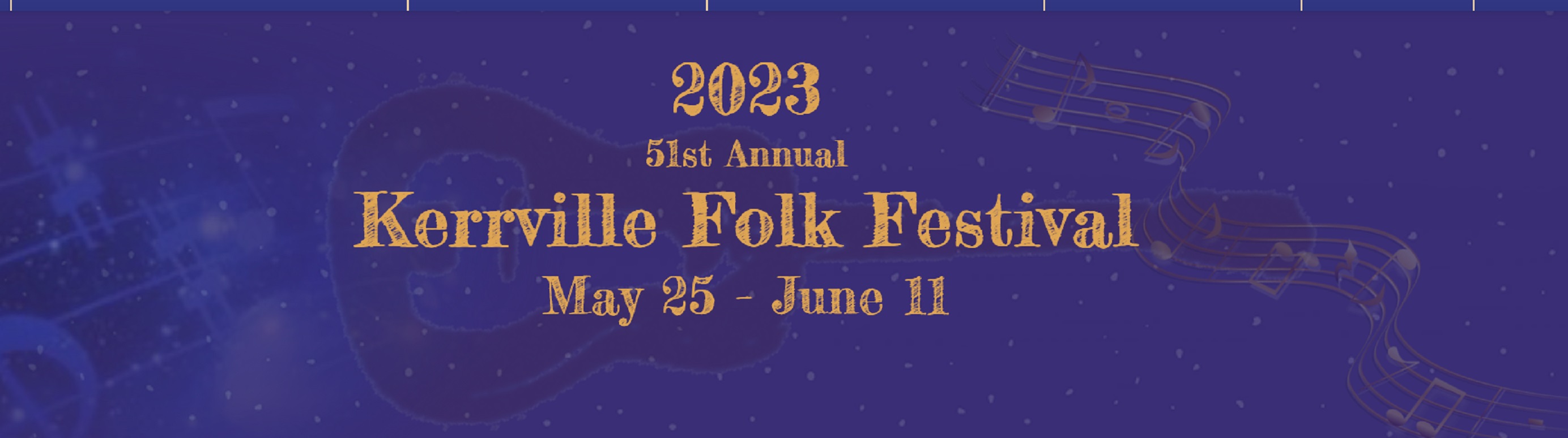 The Kerrville Folk Festival returns for an unprecedented 51st year