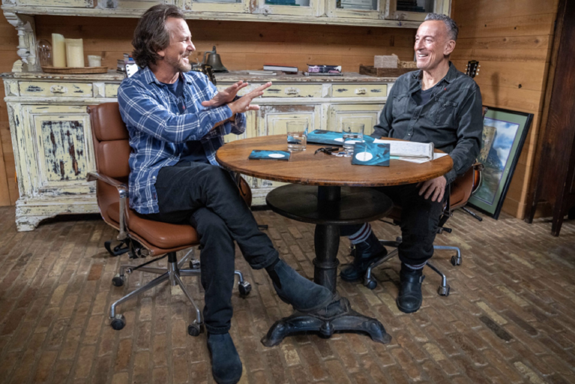 WATCH AN EXCLUSIVE, INTIMATE CONVERSATION WITH EDDIE VEDDER AND BRUCE SPRINGSTEEN