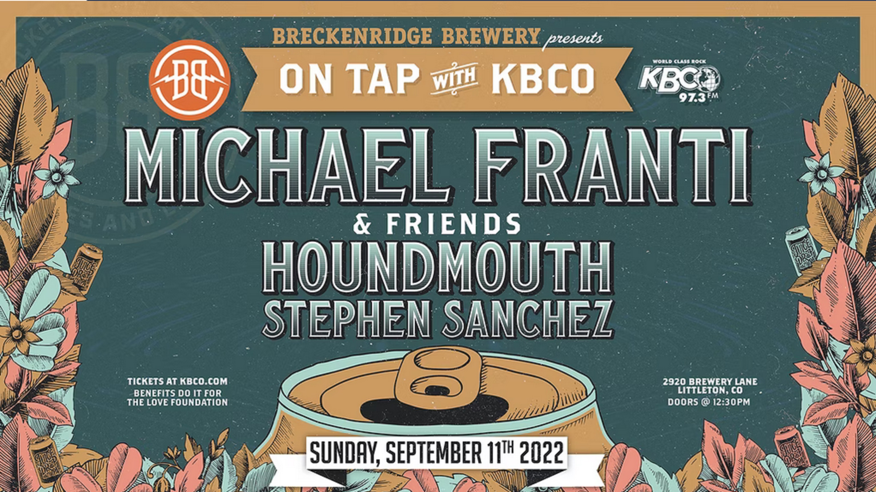 “On Tap with KBCO” Presents  Michael Franti & Friends and more