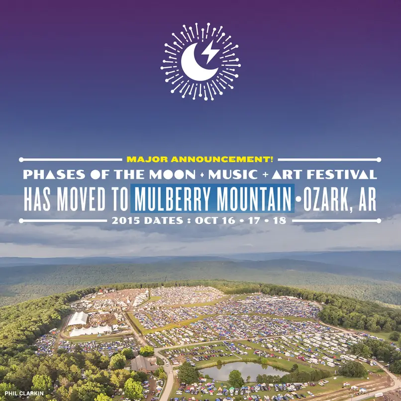Phases of the Moon moving to Mulberry Mountain
