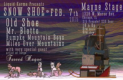 Snow Shoe 2015 at Mayne Stage