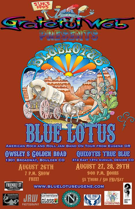 Catch Blue Lotus in Colorado this Month!