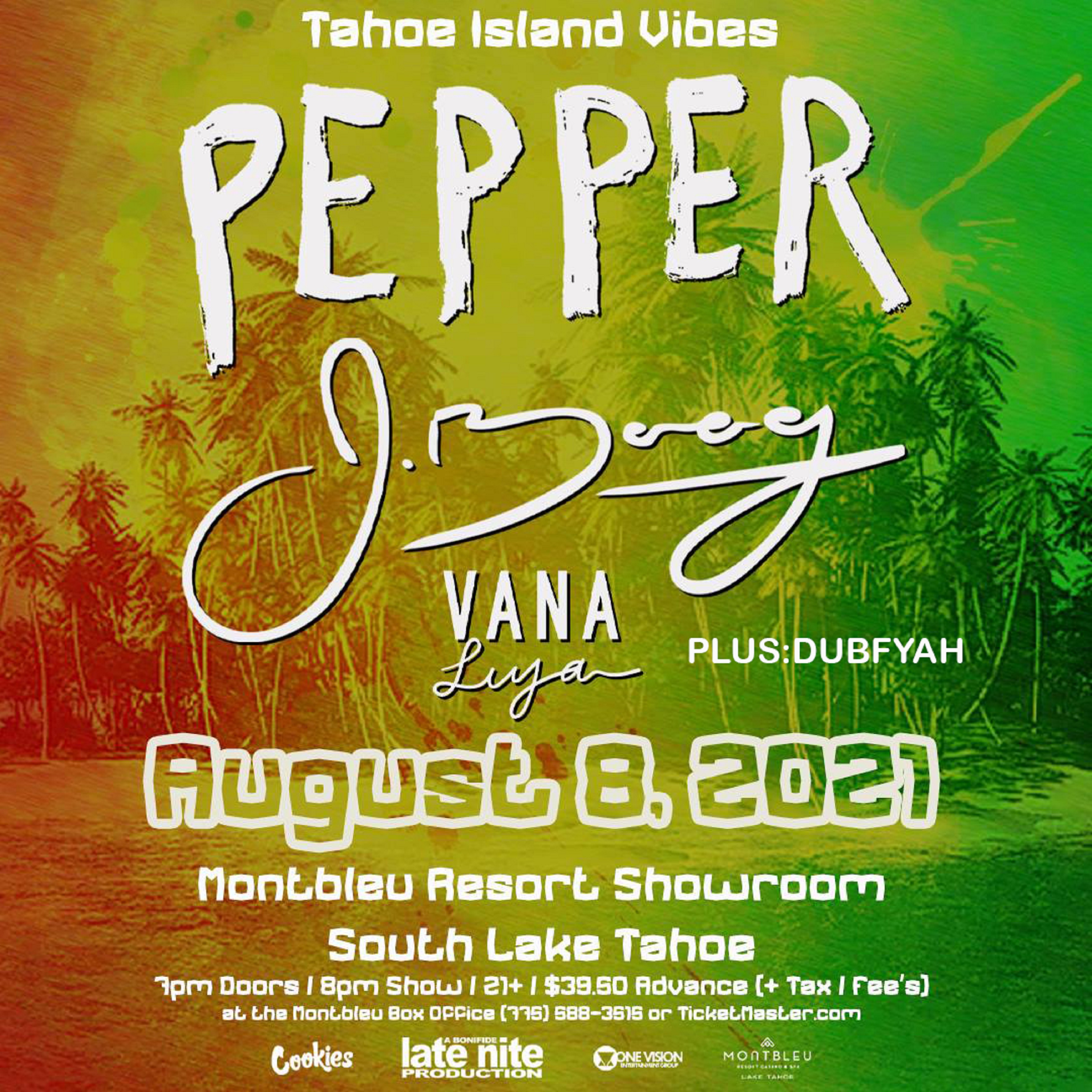 Pepper & J-Boog + Vana Liya to perform in South Lake Tahoe
