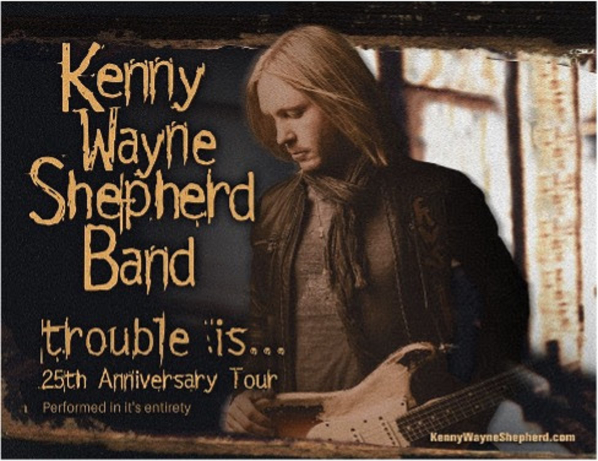 Kenny Wayne Shepherd Band Announces US Tour Celebrating the 25th Anniversary of 'Trouble Is…'