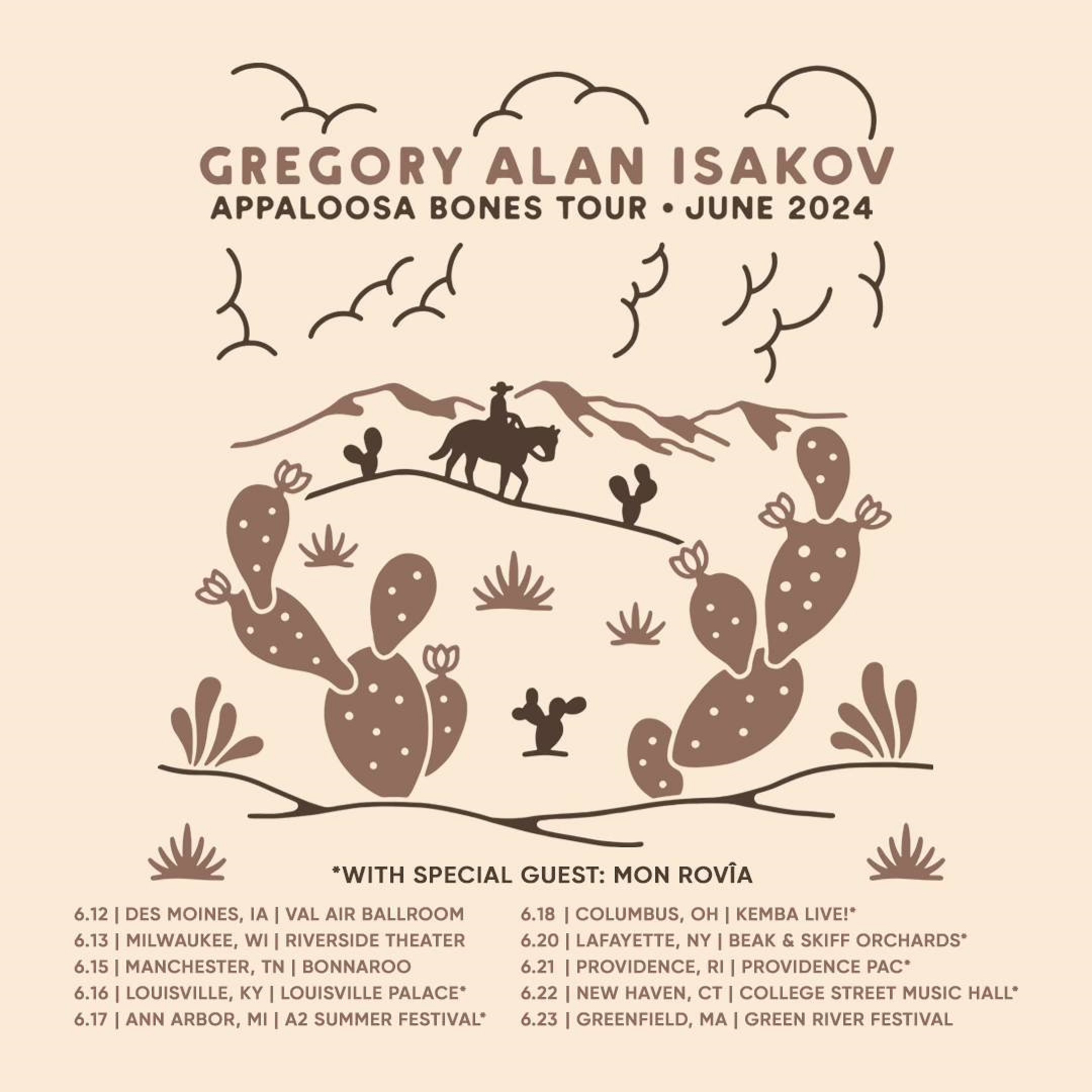 Gregory Alan Isakov extends 2024 "Appaloosa Bones" headline tour, new collaboration with Noah Kahan out now