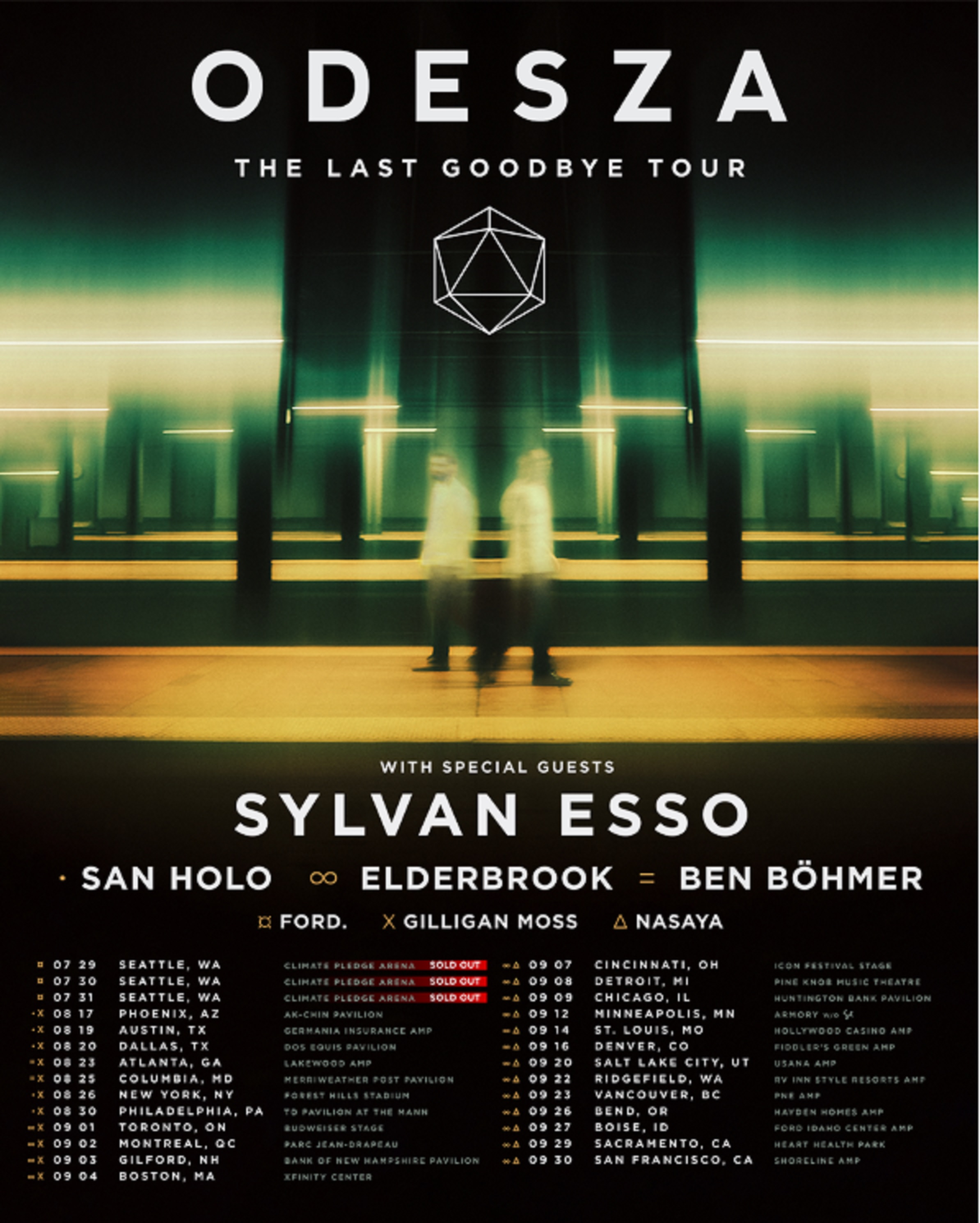 odesza tour 2022 san francisco