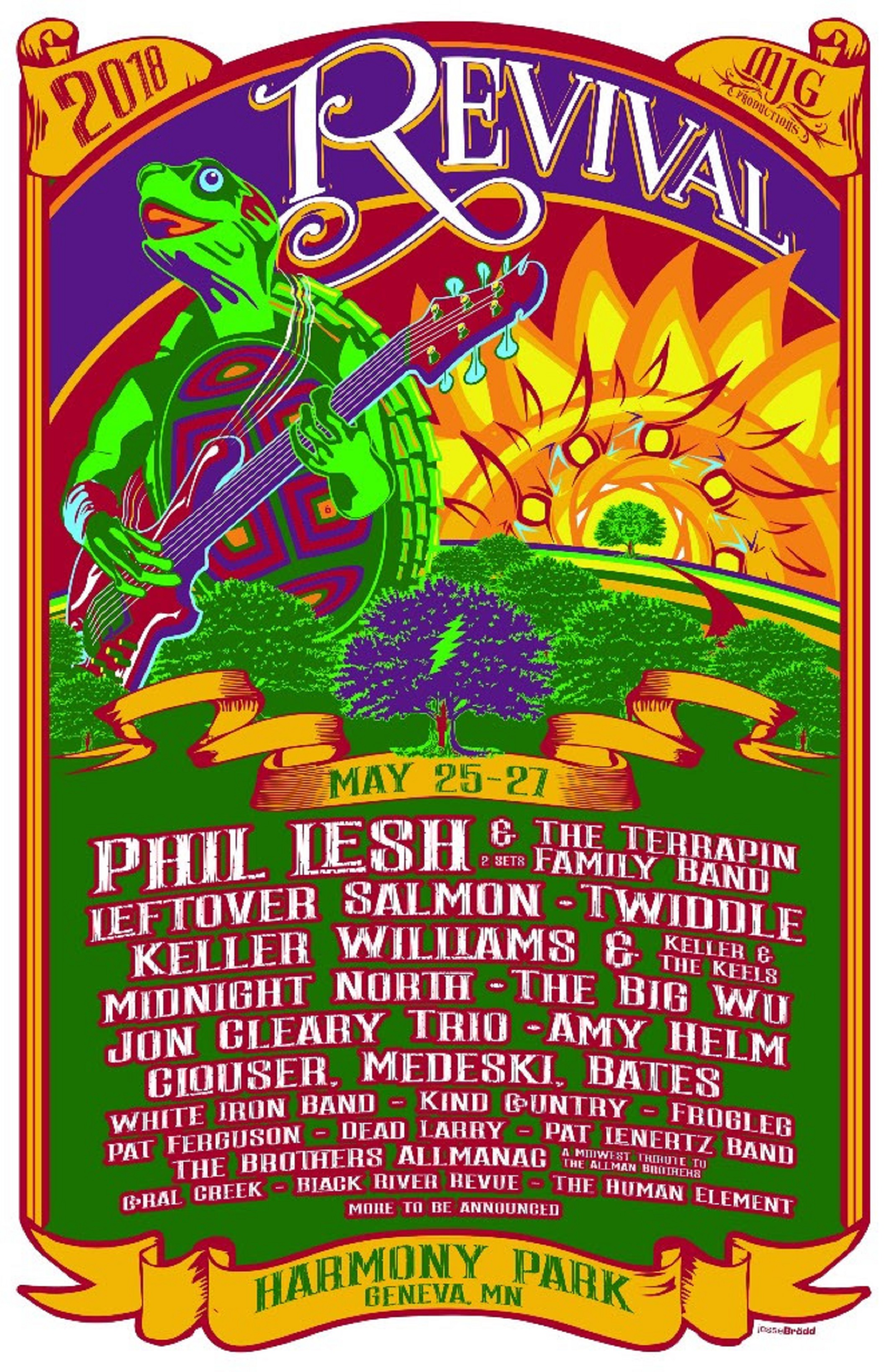 Phil Lesh & The Terrapin Family Band to Headline Revival Music Festival