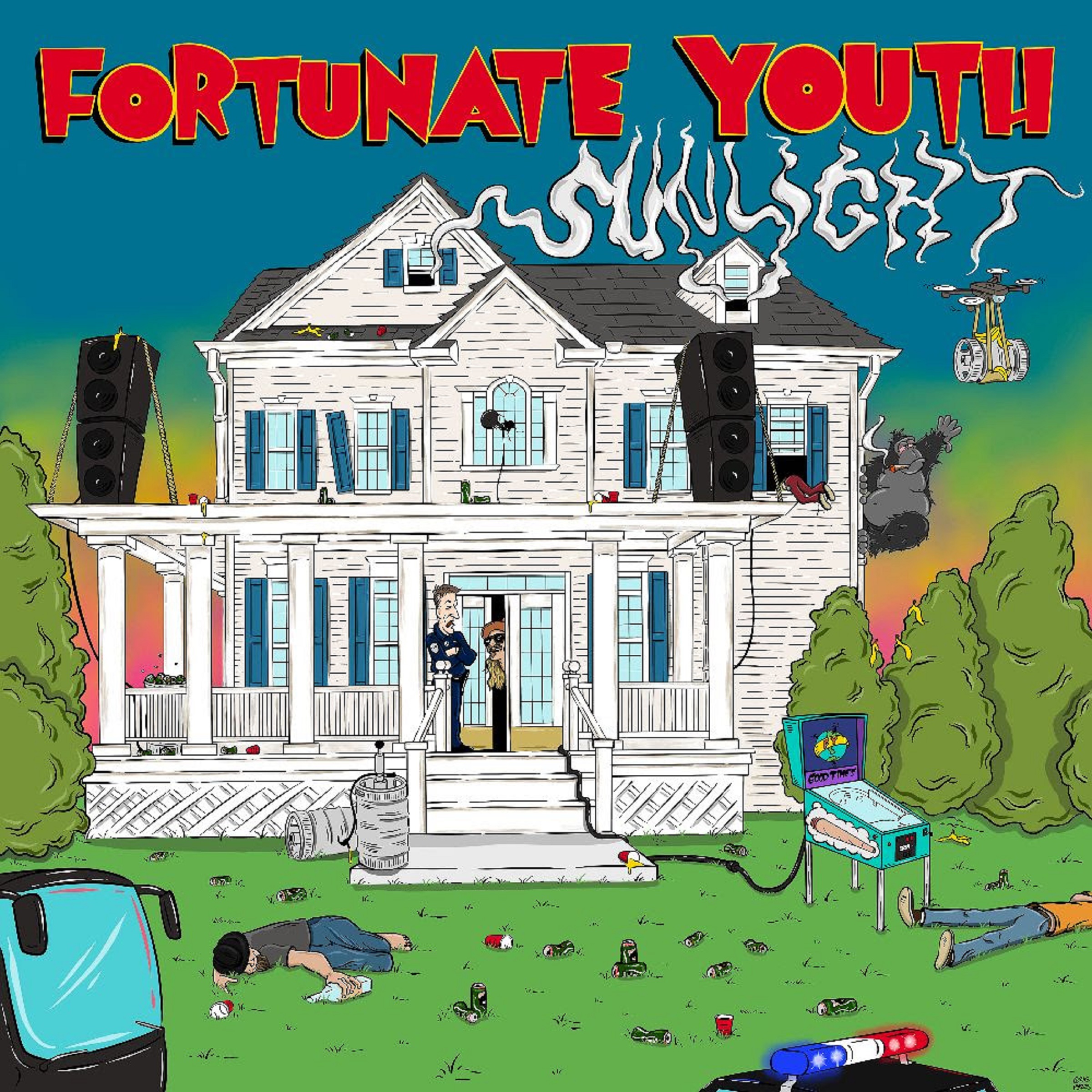 FORTUNATE YOUTH RELEASES NEW SINGLE “SUNLIGHT” FROM NEW ALBUM GOOD TIMES (ROLL ON)