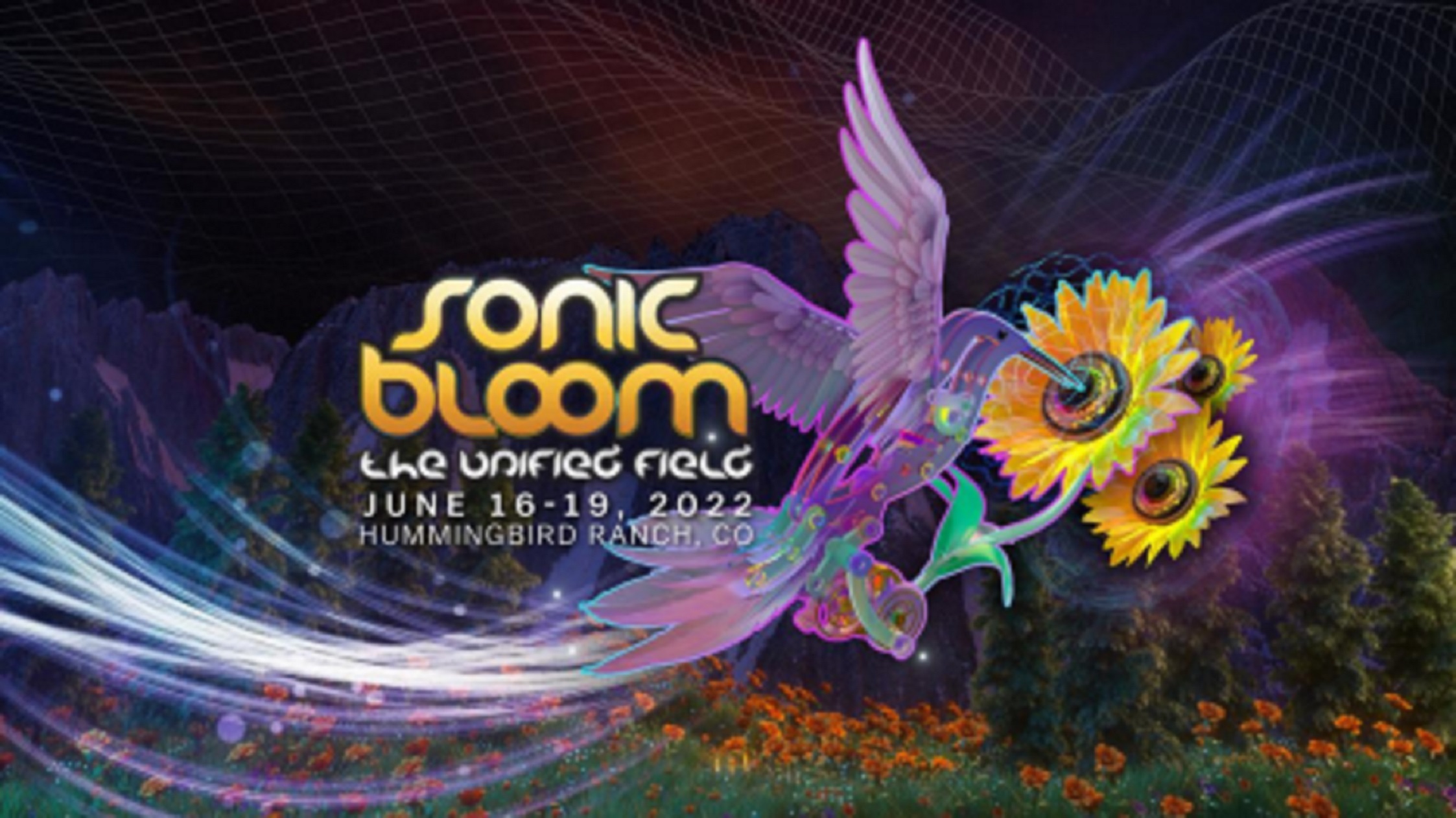 The 15th Annual SONIC BLOOM Announces 2022 Festival & Musical Artists!