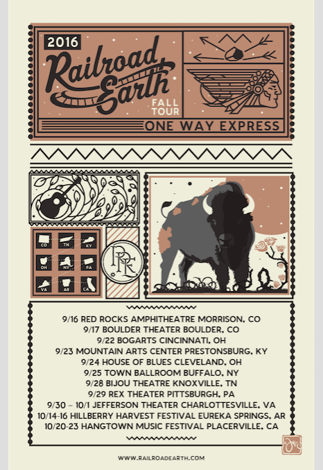 Railroad Earth Add Charlottesville Shows