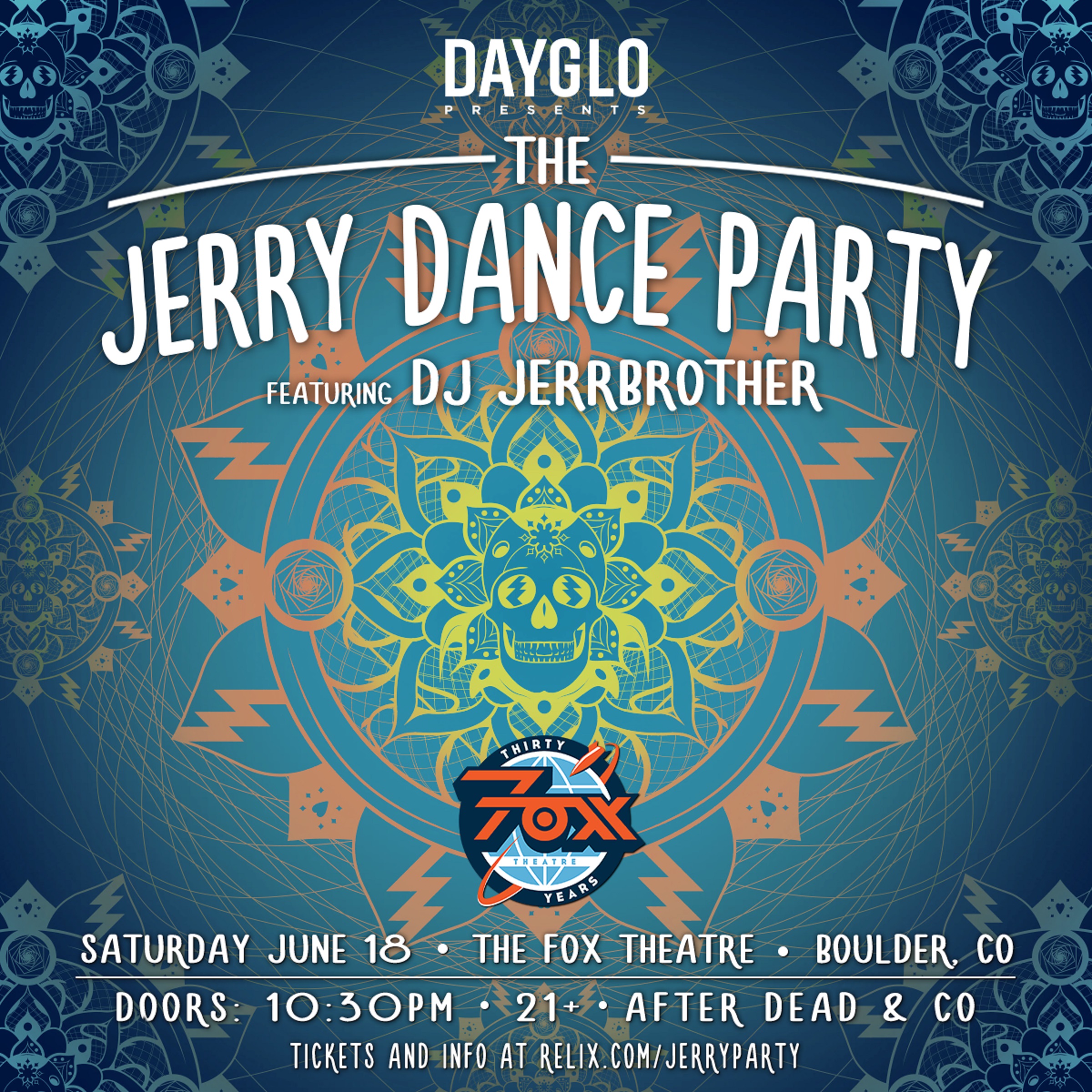 Dead & Company After Party - Jerry Dance Party at Fox Theatre