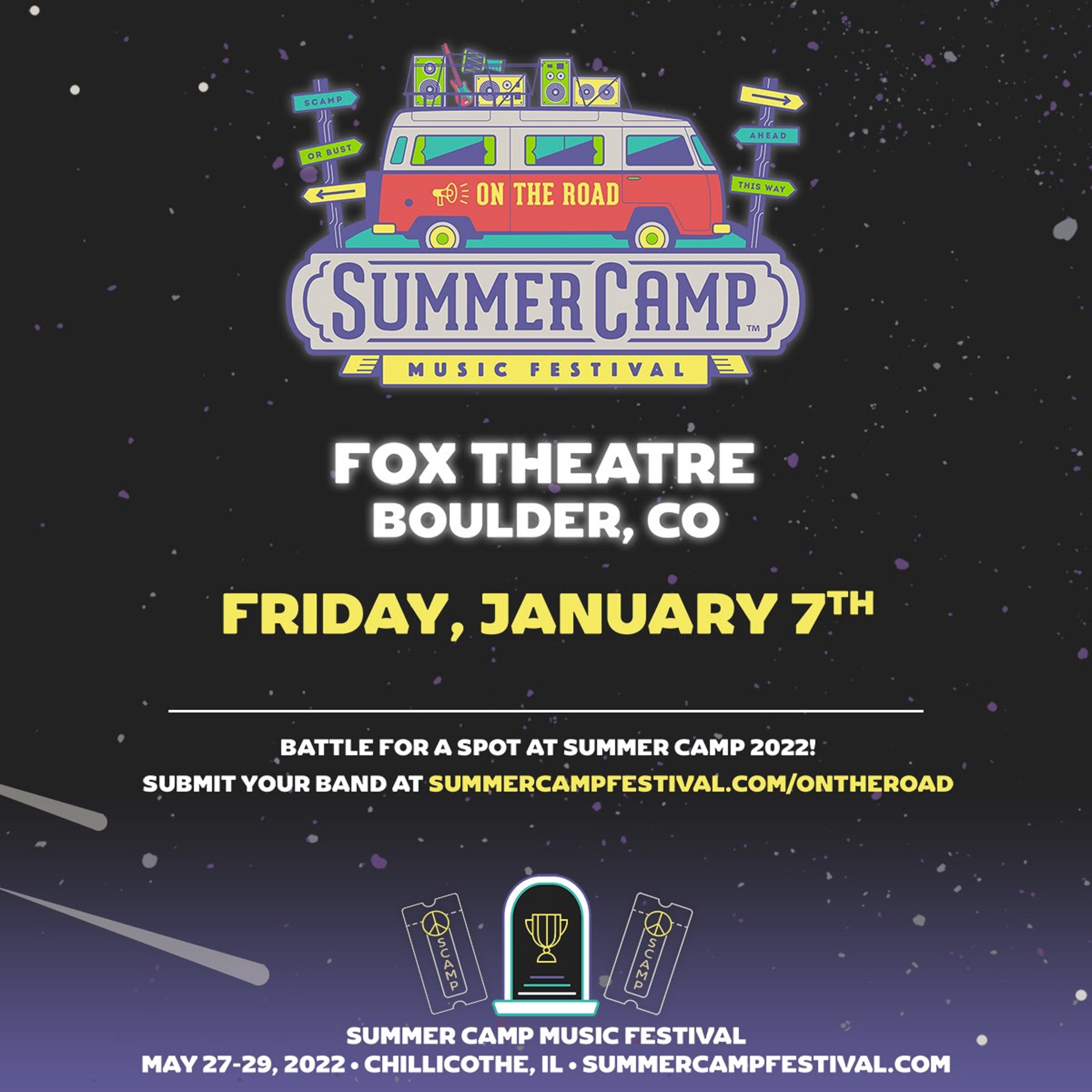SUMMER CAMP: ON THE ROAD TOUR | Fox Theatre - 1/7/22