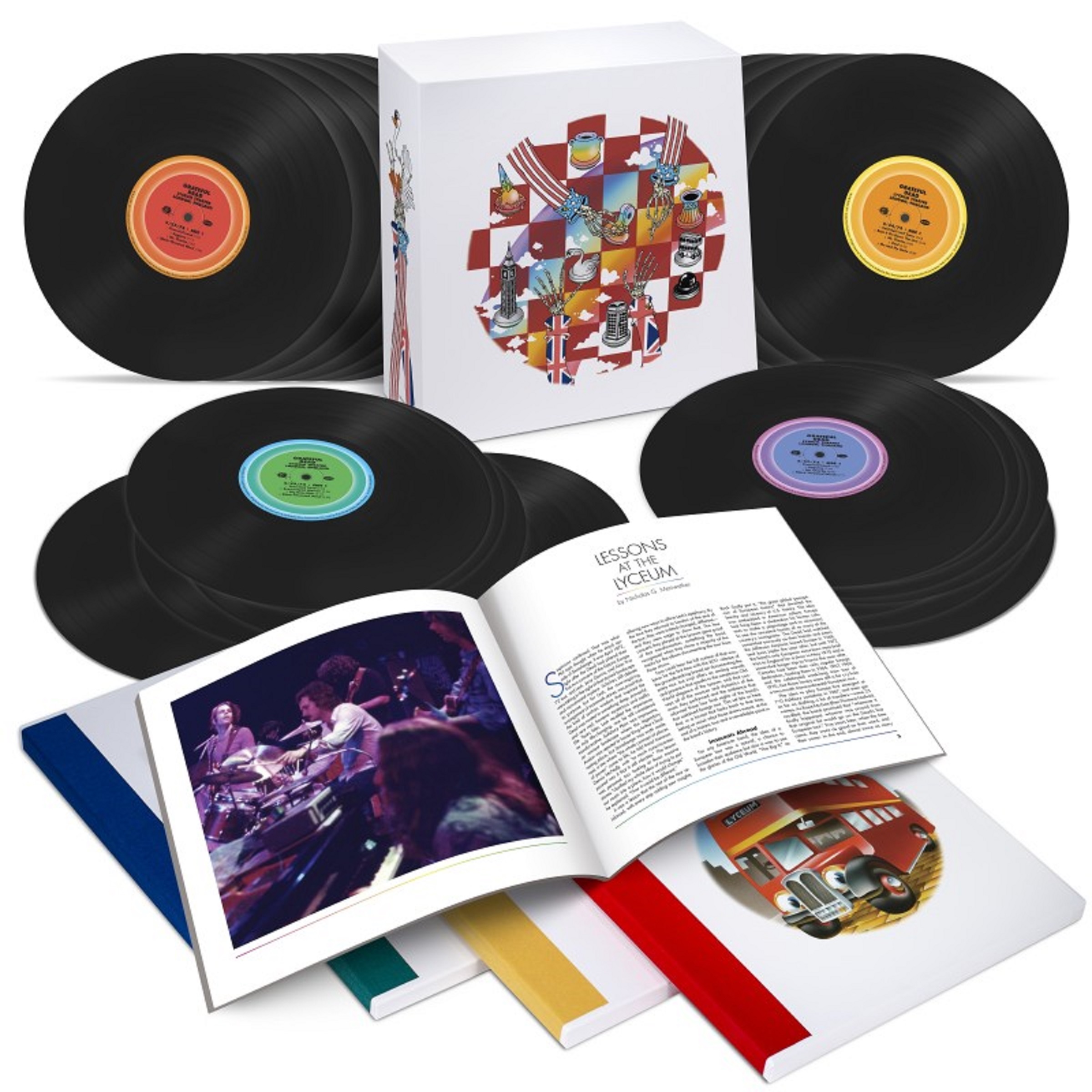 A Closer Look At The Now Shipping Lyceum '72 Complete Recordings, Europe '72, United States Of Dead And More