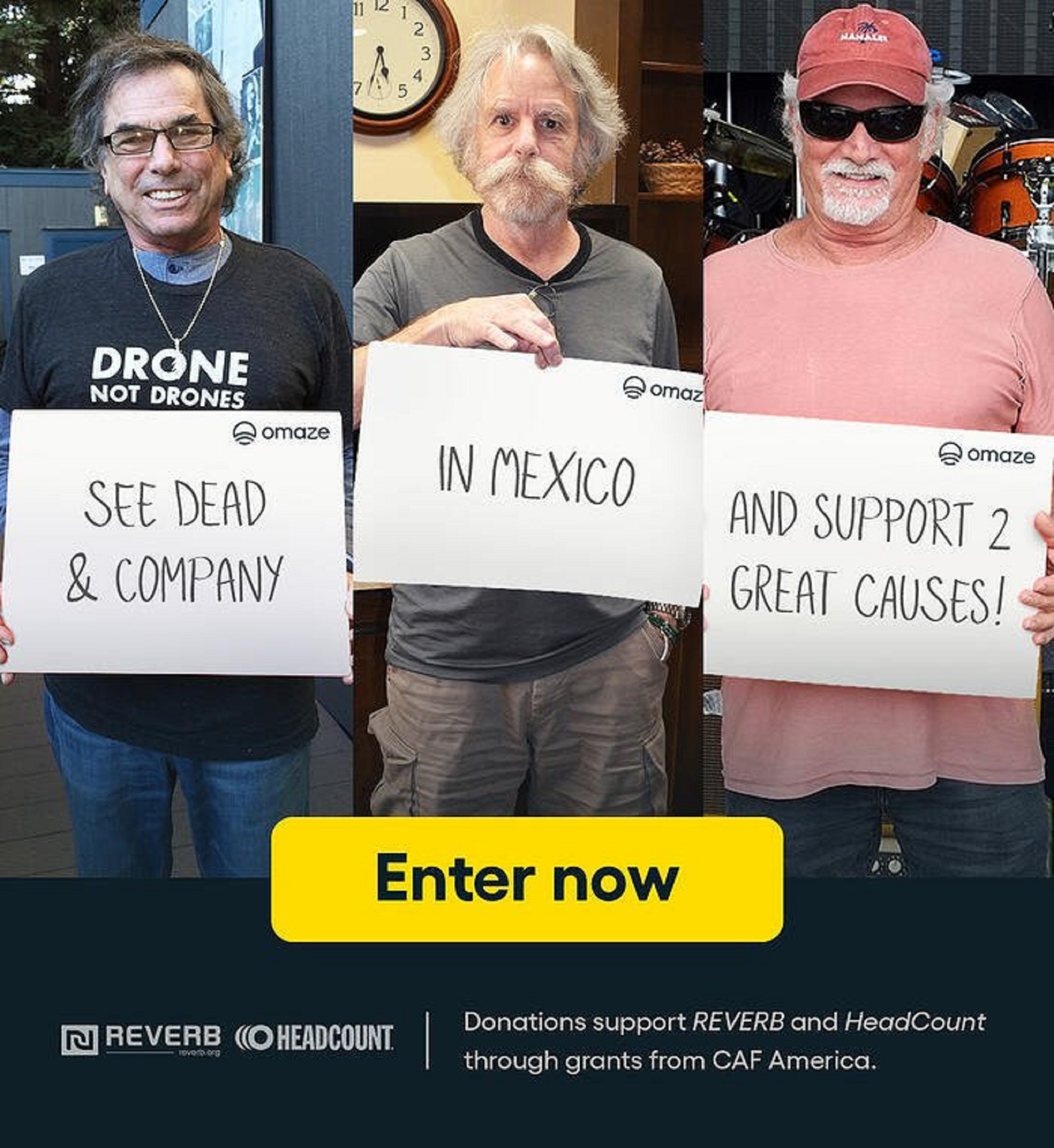 See Dead & Company in Mexico and Support 2 Great Causes!