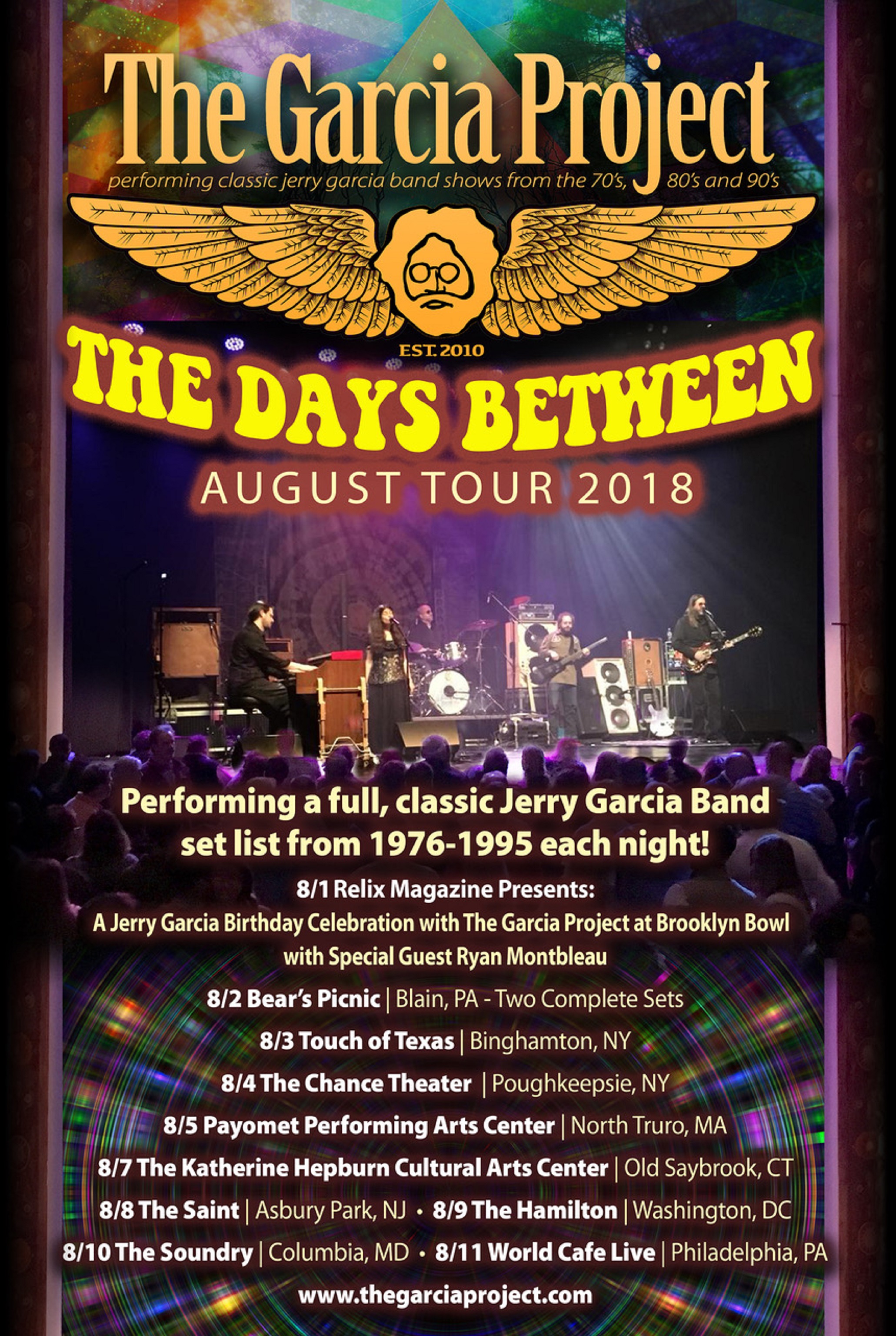 The Days Between August 2018 Tour