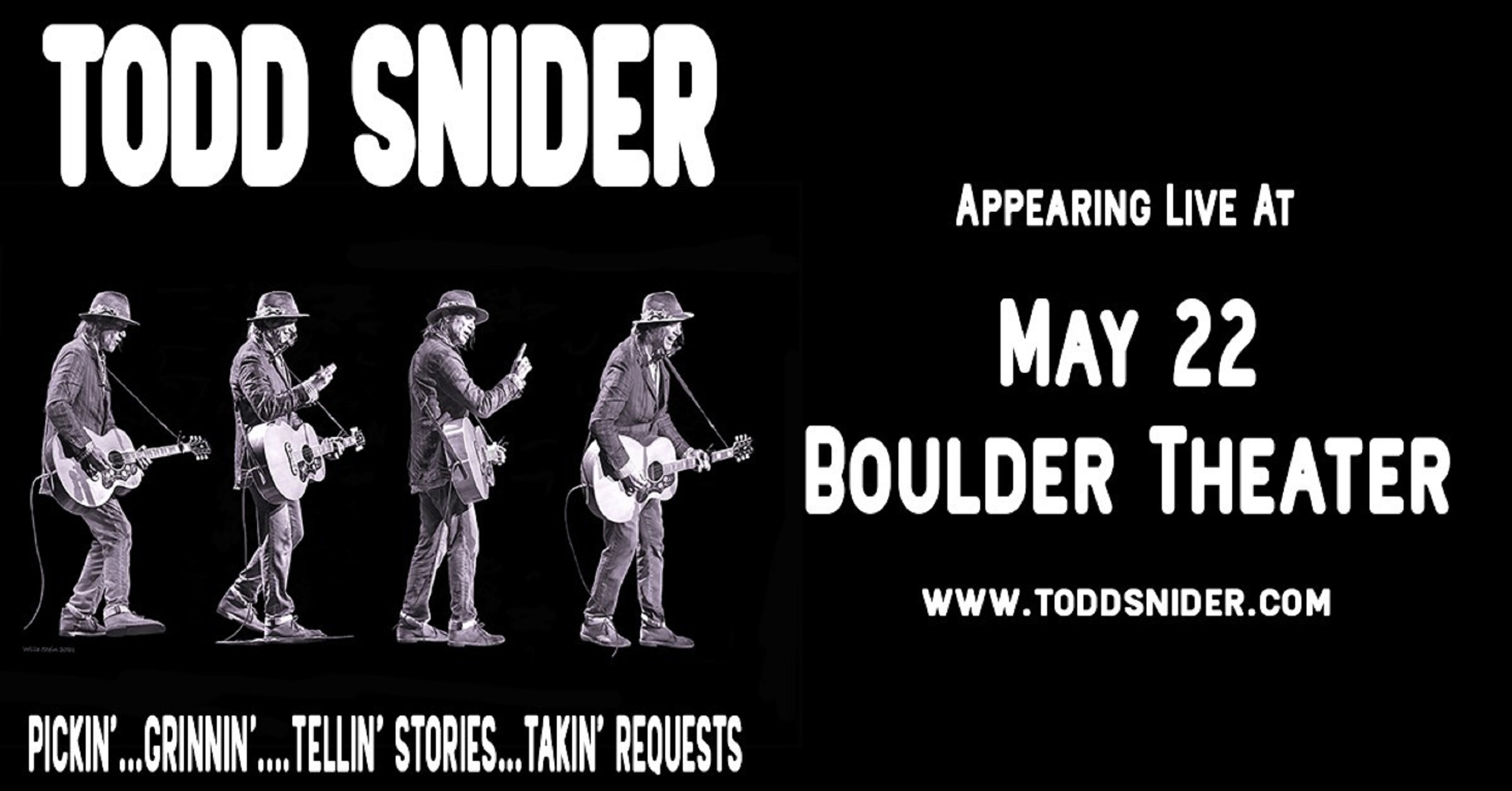 Todd Snider will play Boulder Theater May 22nd, 2022