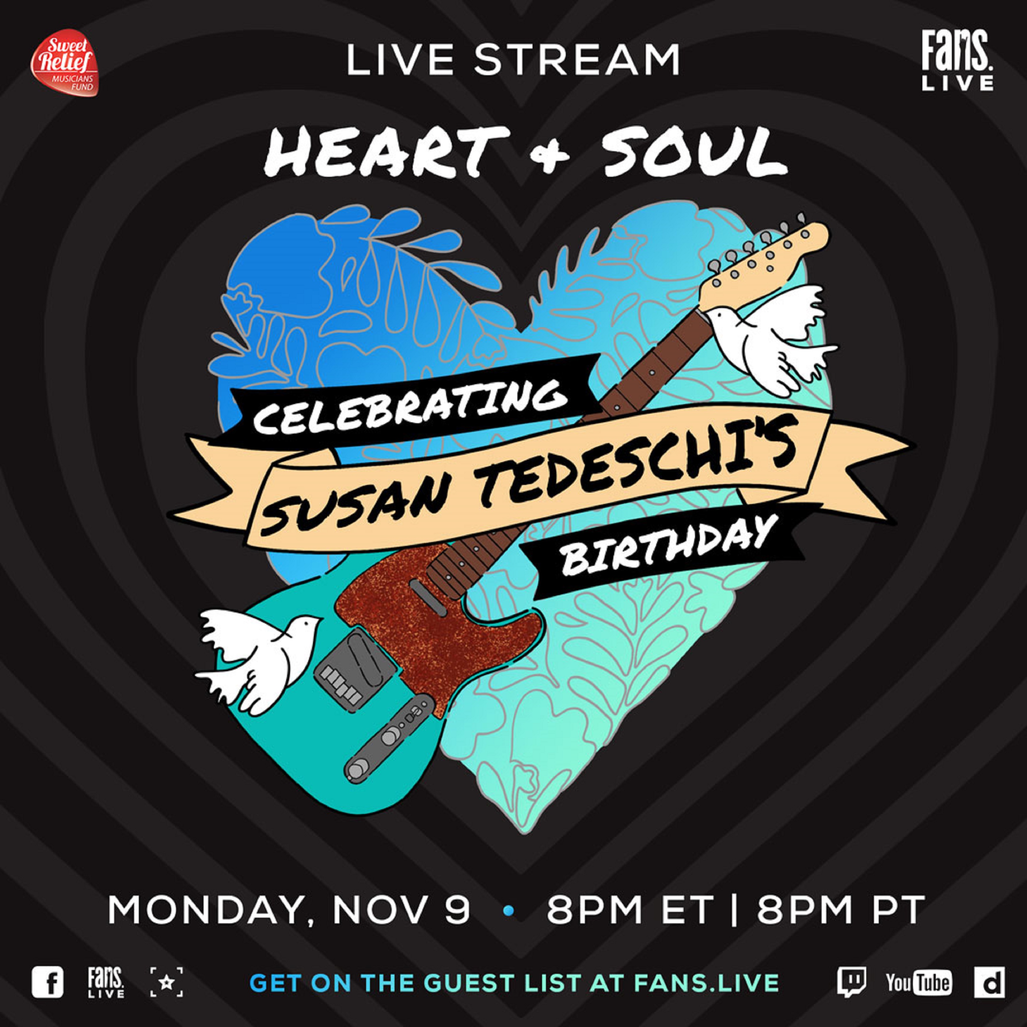 Susan Tedeschi's Birthday Celebration LiveStream