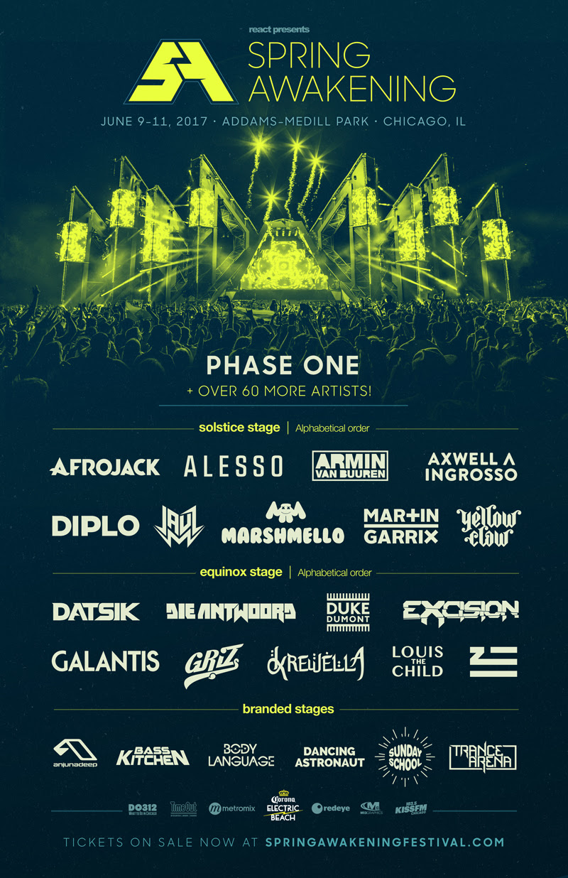 Spring Awakening Announces Phase 1 Lineup