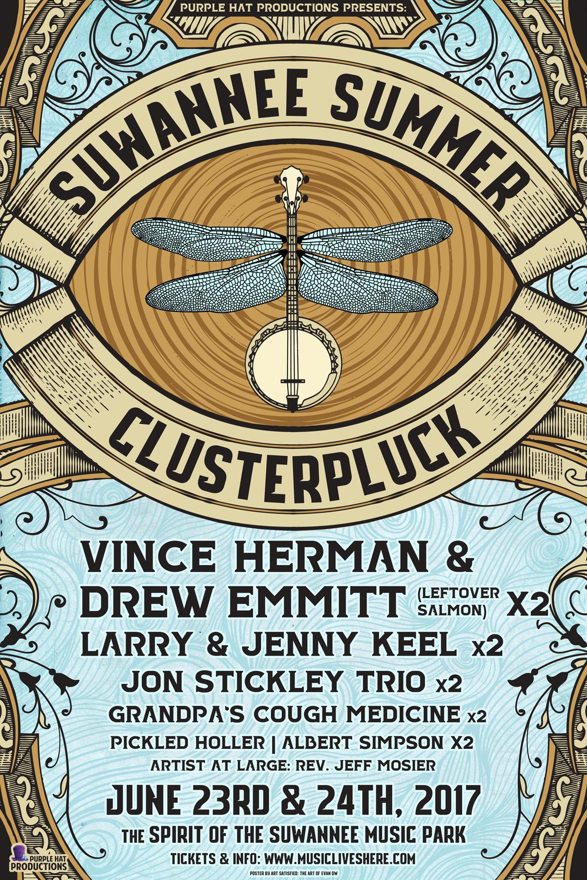 Suwannee Summer Clusterpluck Artist Additions