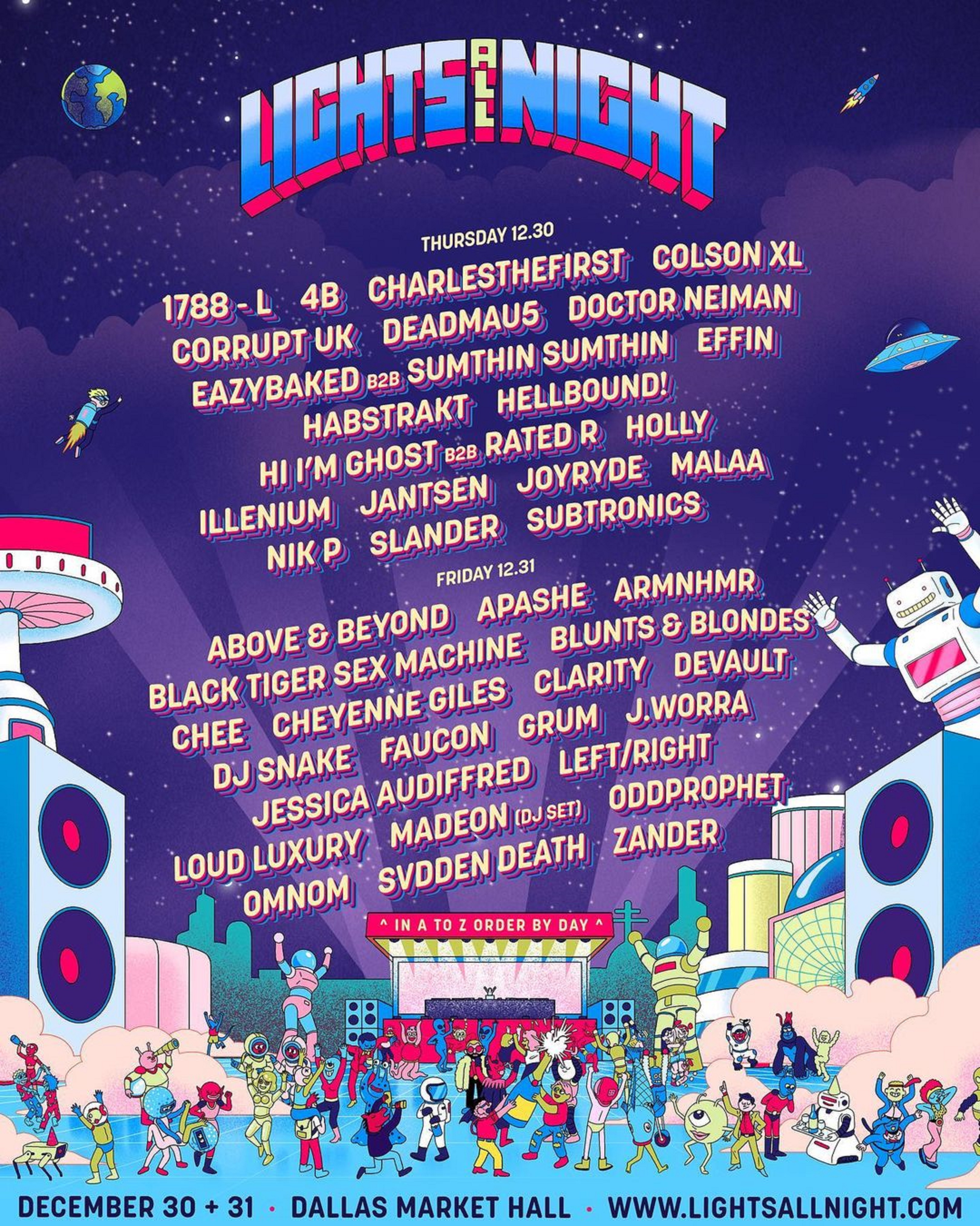 Official 2022 lineup… : r/EDM