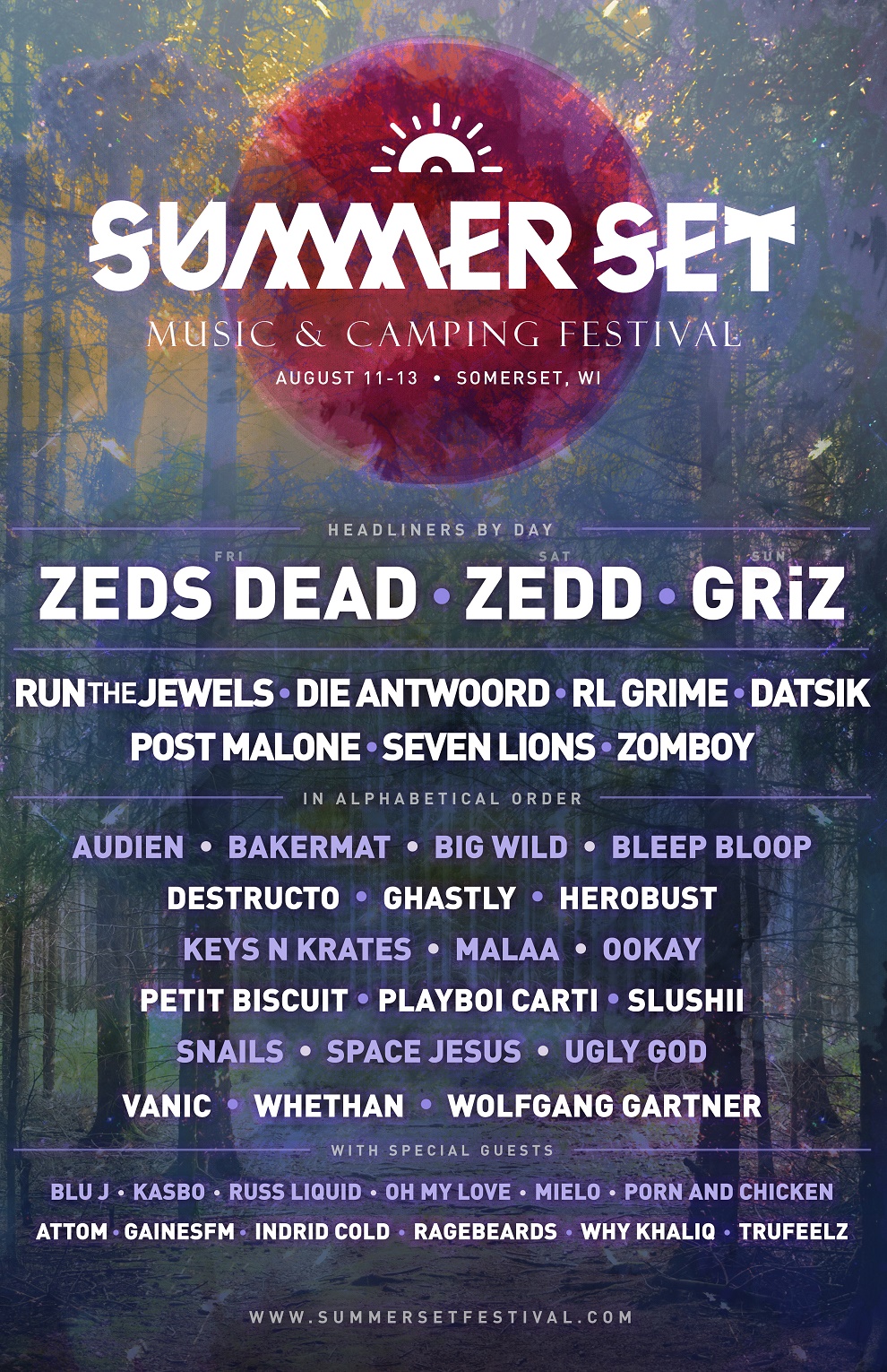 Summer Set Announces 2017 Lineup