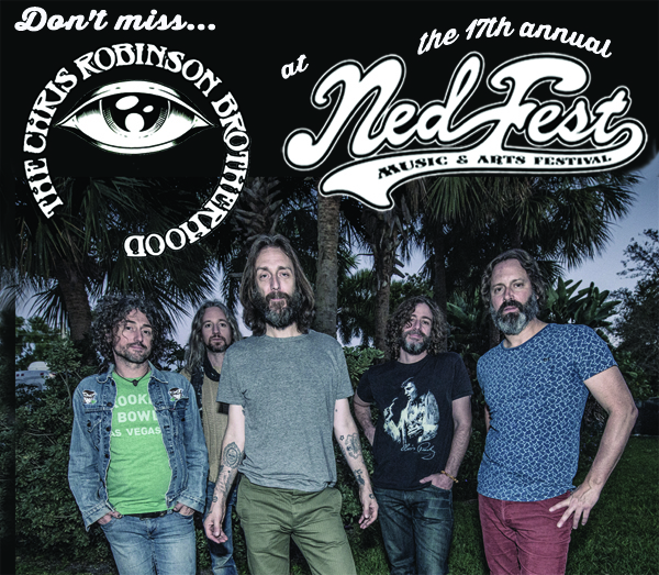 Chris Robinson Brotherhood will play NedFest 2015