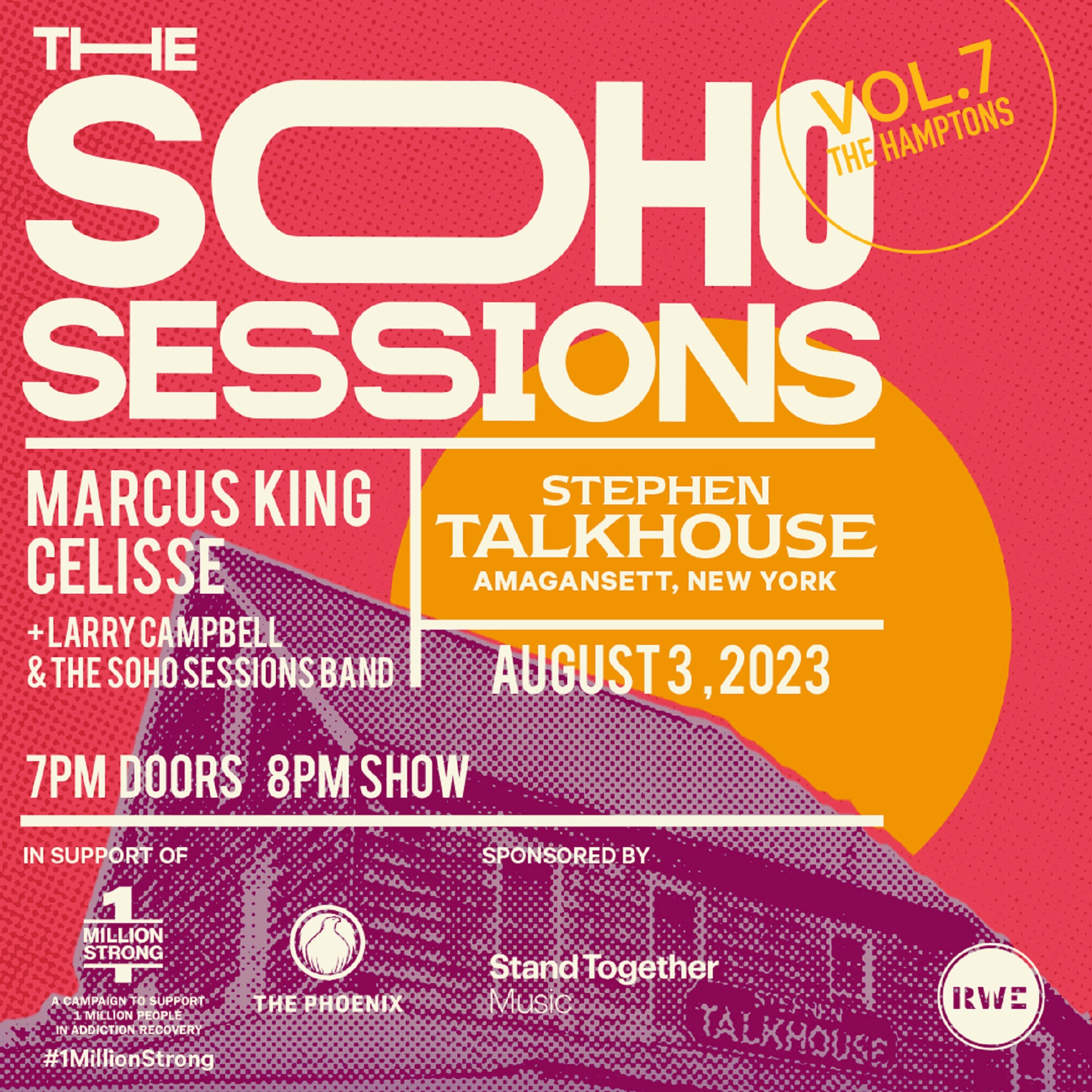 Soho Sessions Hits the Road for the First Time, Bringing Grammy-Nominated Singer and Guitarist Marcus King and Soulful Multi-Instrumentalist Celisse to the Hamptons