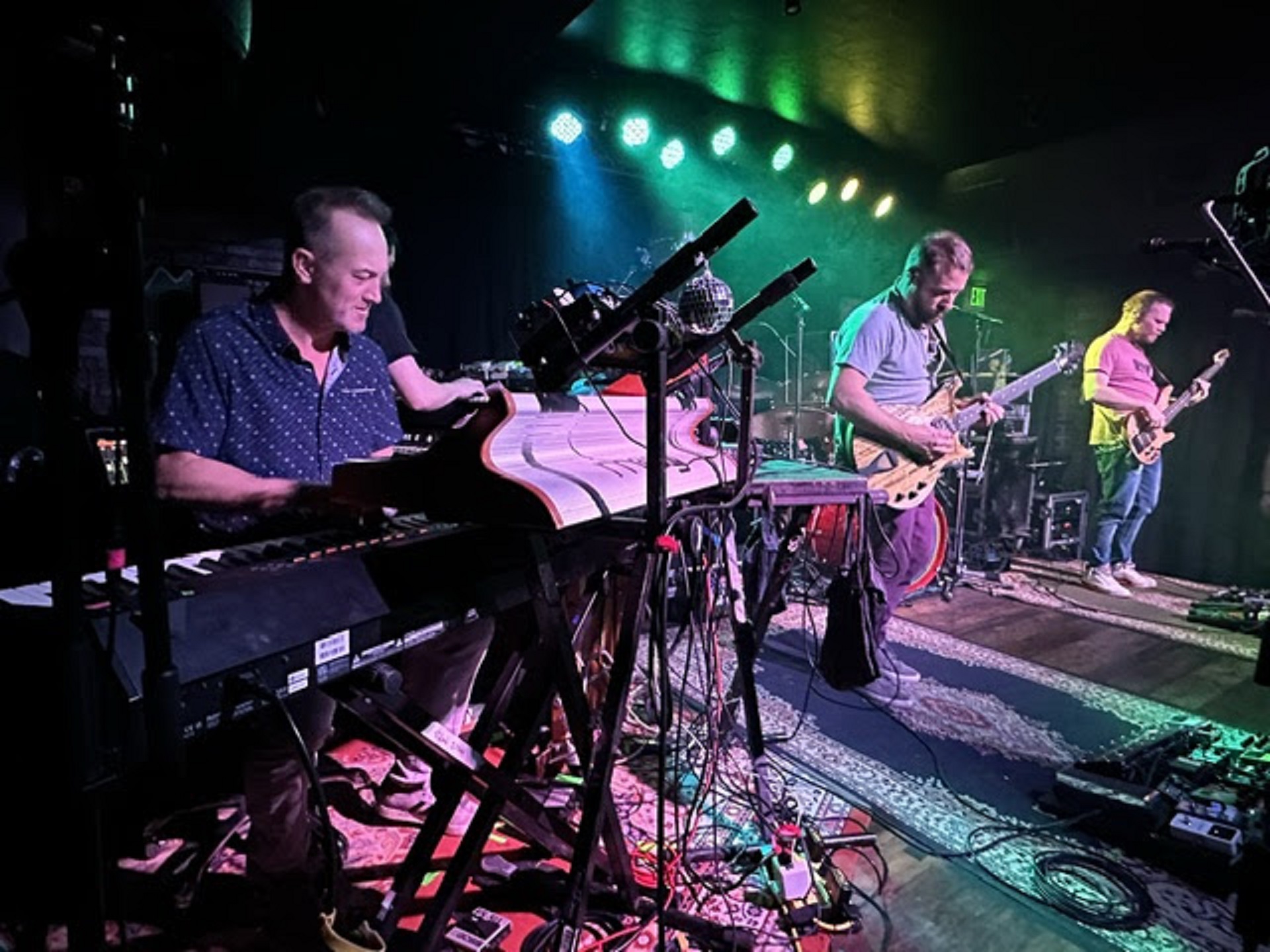 Spafford Shares Stage with Joel Cummins of Umphrey's McGee during Sold Out SpaffSki Run