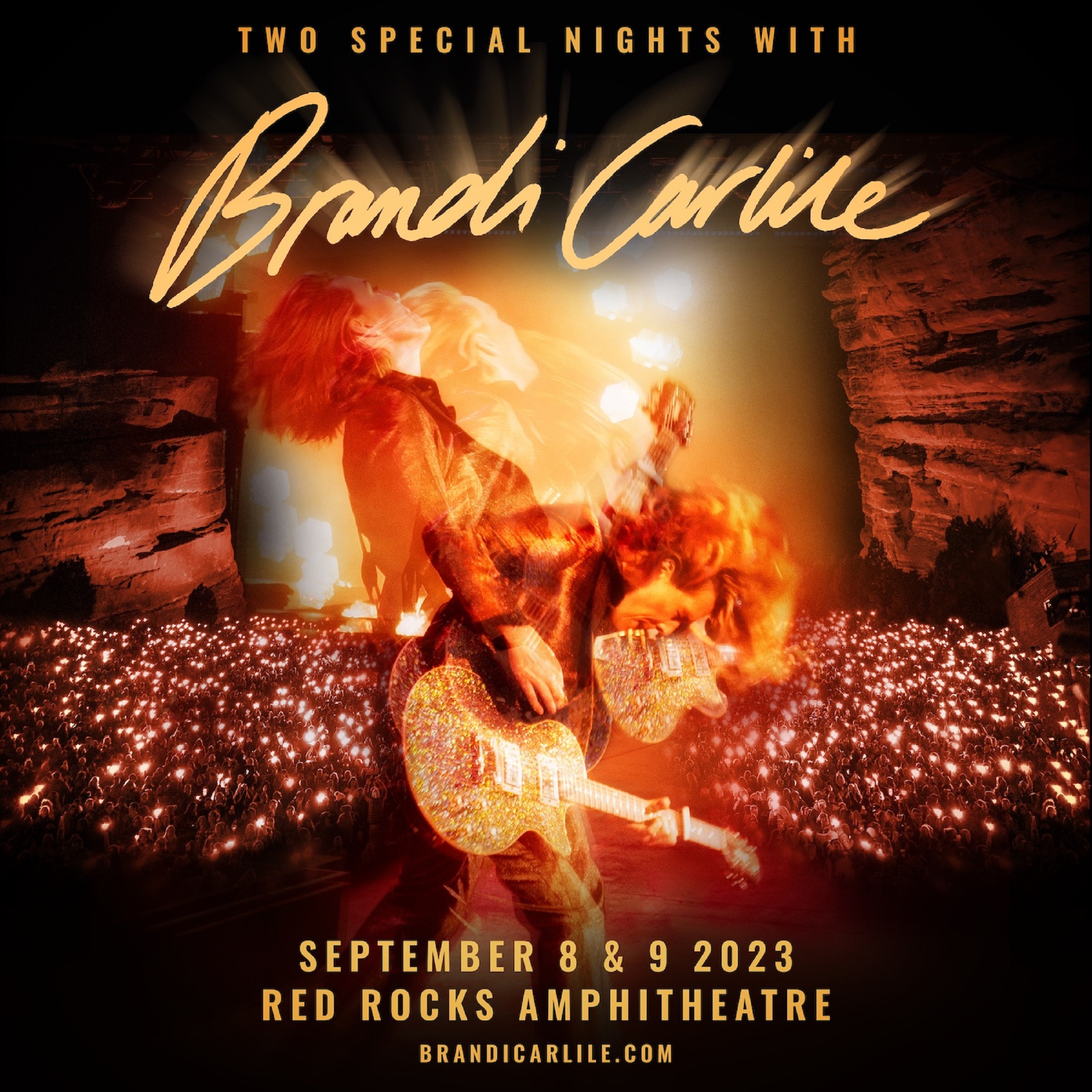 BRANDI CARLILE CONFIRMS TWO NIGHTS AT RED ROCKS AMPHITHEATRE ON SEPTEMBER 8 & 9