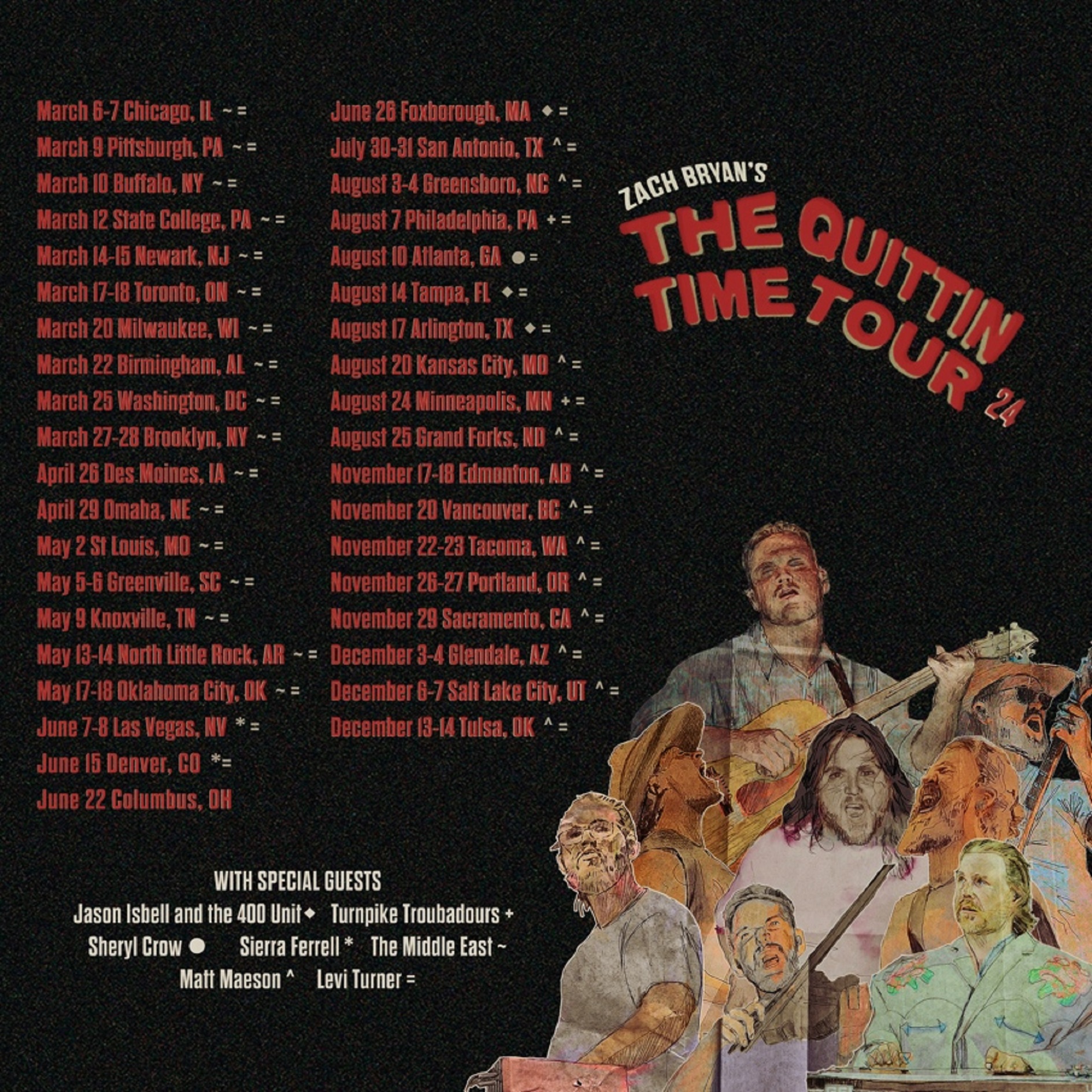 2025 Tour Thompson Boling Arena June 6th Joshua Hewlett