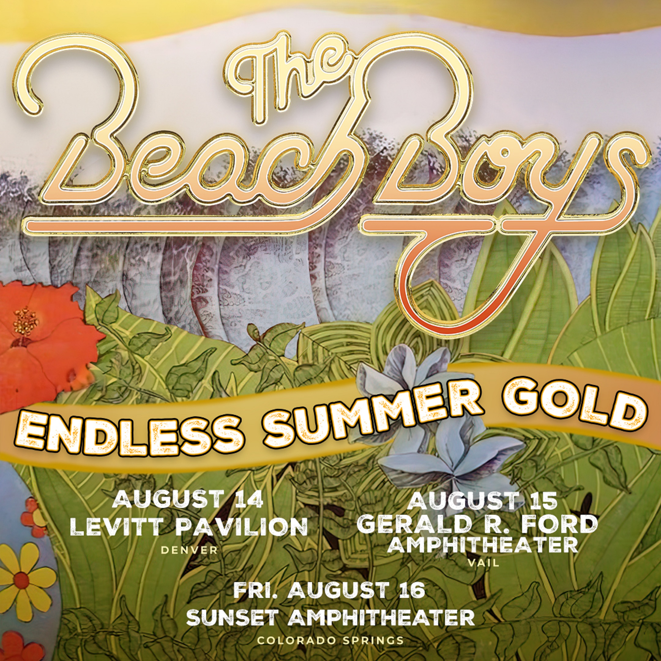 THE BEACH BOYS ANNOUNCE THEIR “ENDLESS SUMMER GOLD” 2024 TOUR