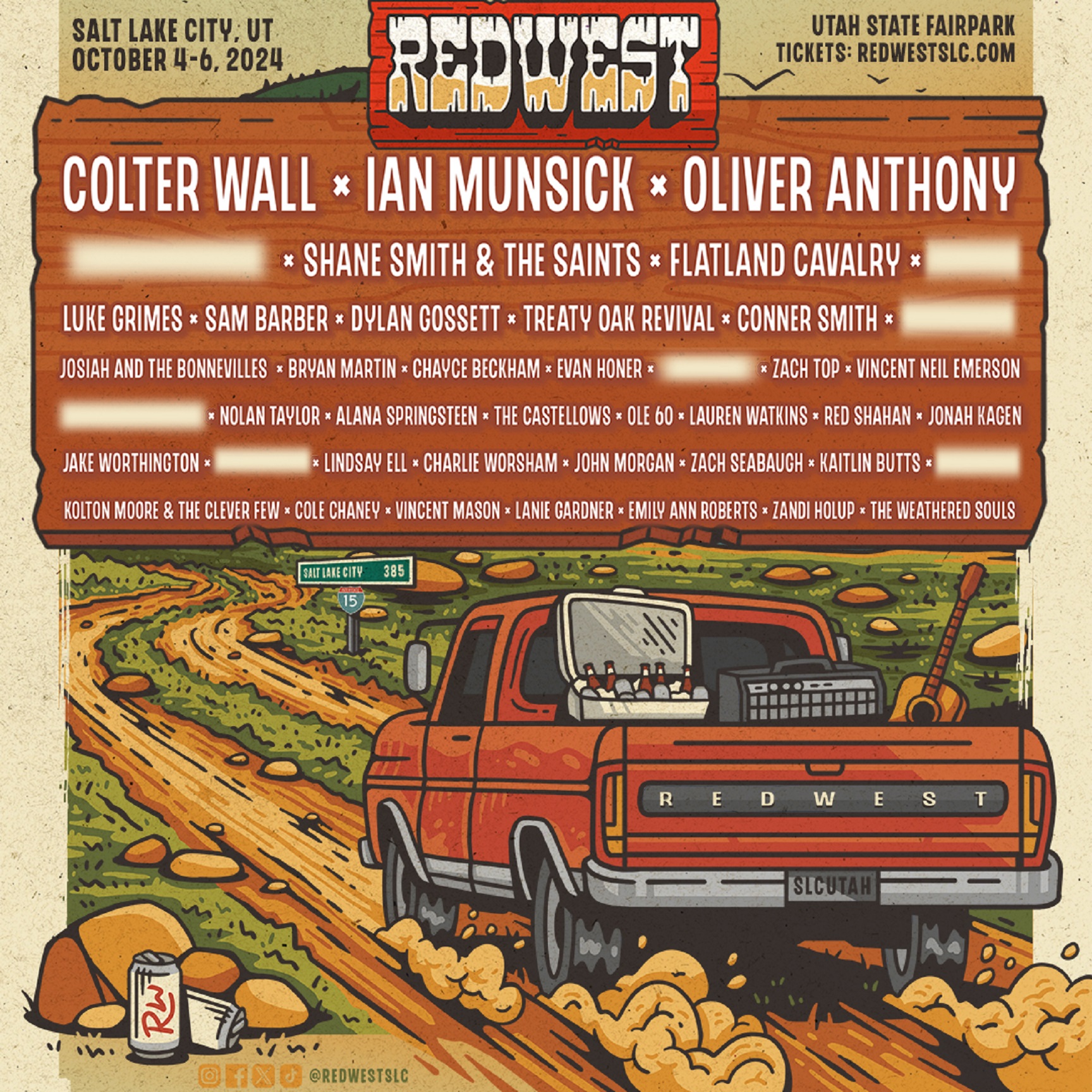 REDWEST FEST debuting in Salt Lake City this October