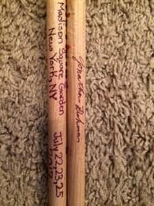Phish Summer 2017 Show Used Drumsticks Added to Auction