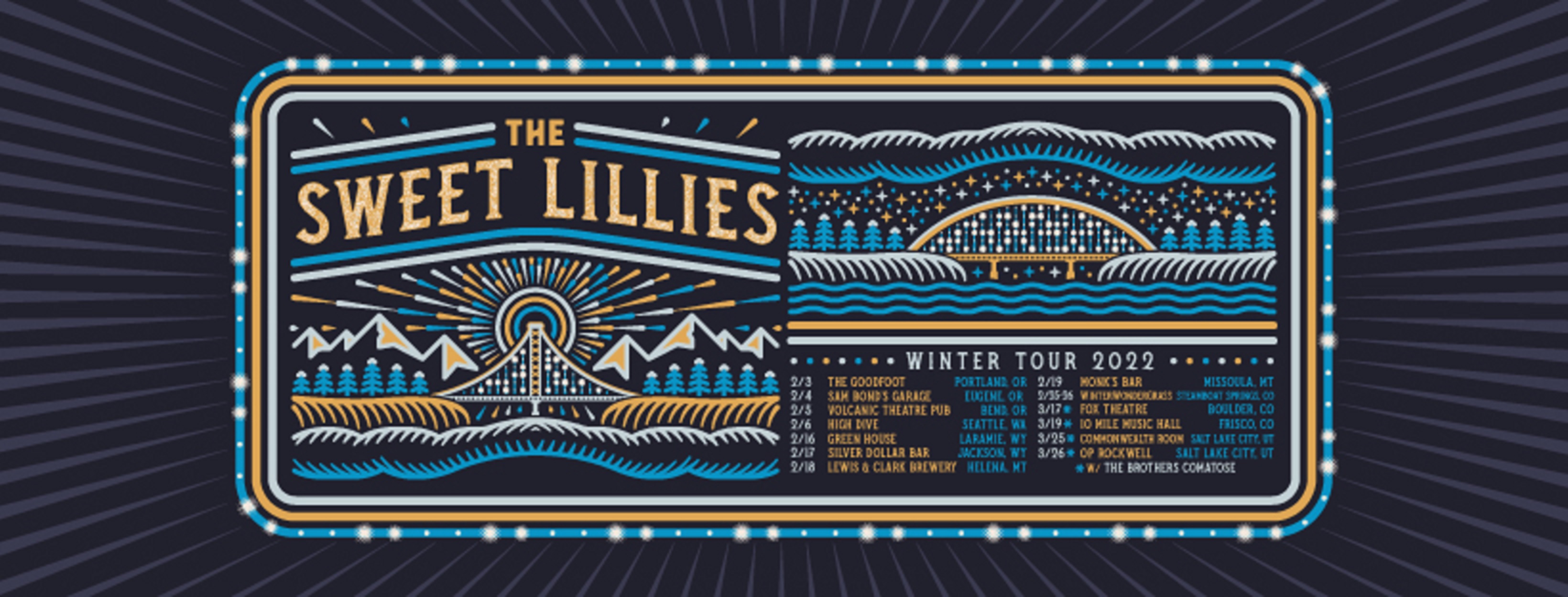 The Sweet Lillies Announce Winter Tour 2022
