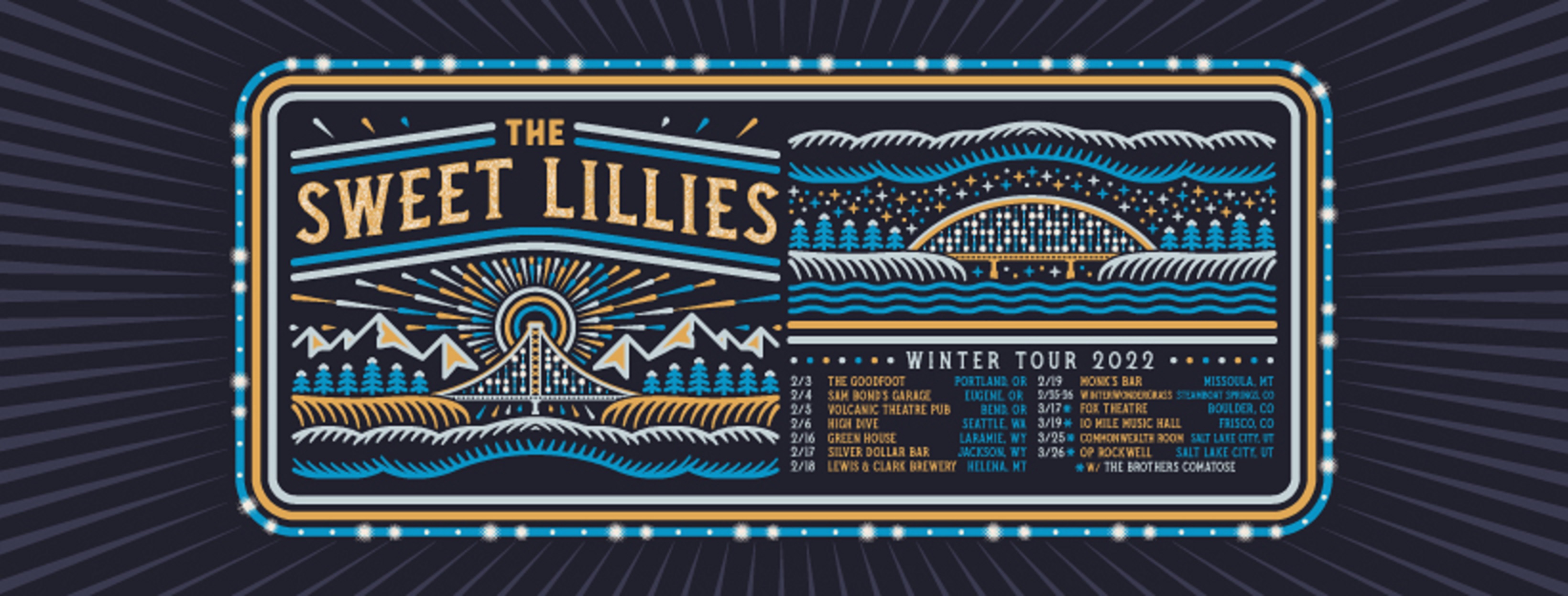 The Sweet Lillies Announce Winter Tour 2022
