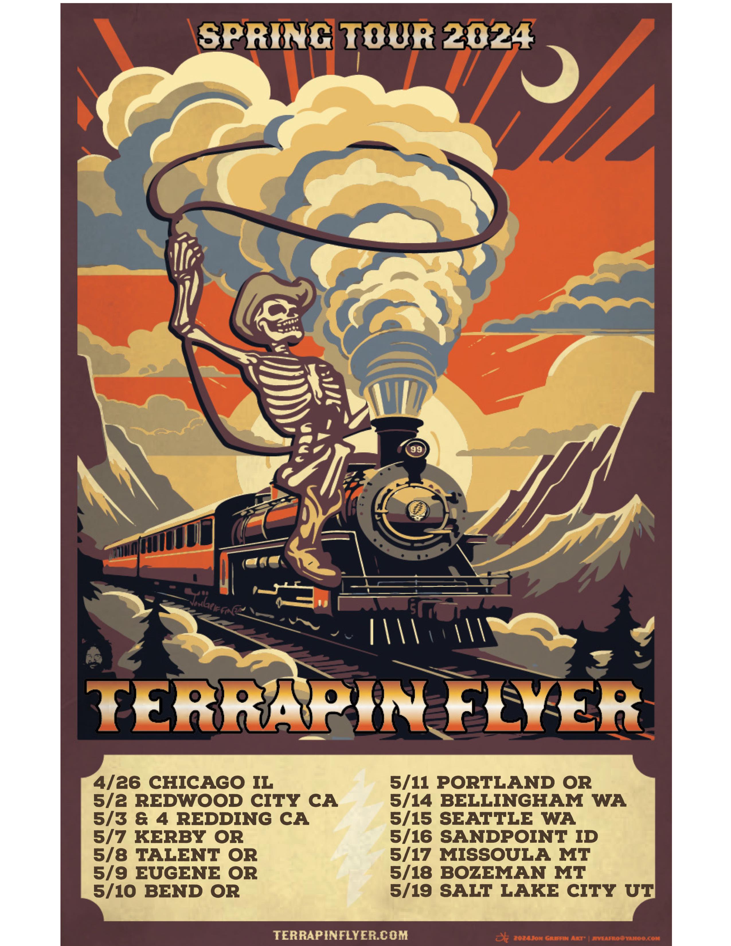 FROM CHICAGO TO THE COAST: TERRAPIN FLYER'S WESTERN WONDERLAND TOUR