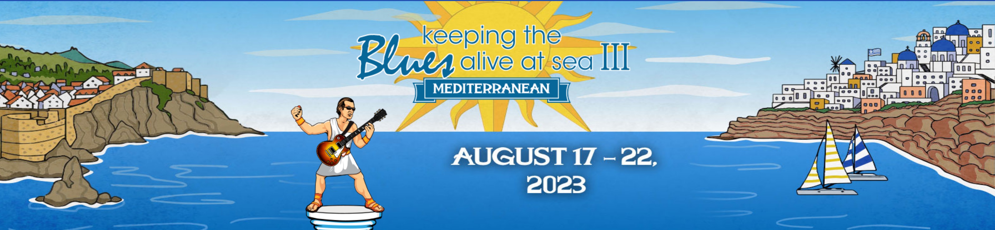 Joe Bonamassa and Sixthman announce Keeping The Blues Alive At Sea Mediterranean III