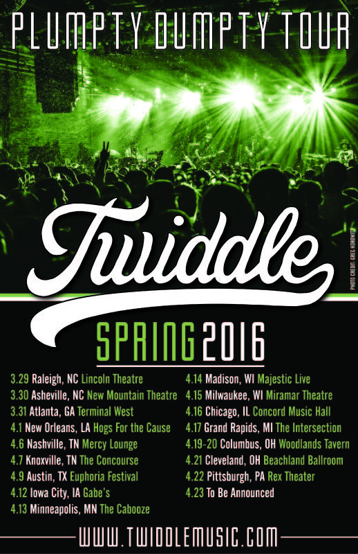 Twiddle on tour this spring