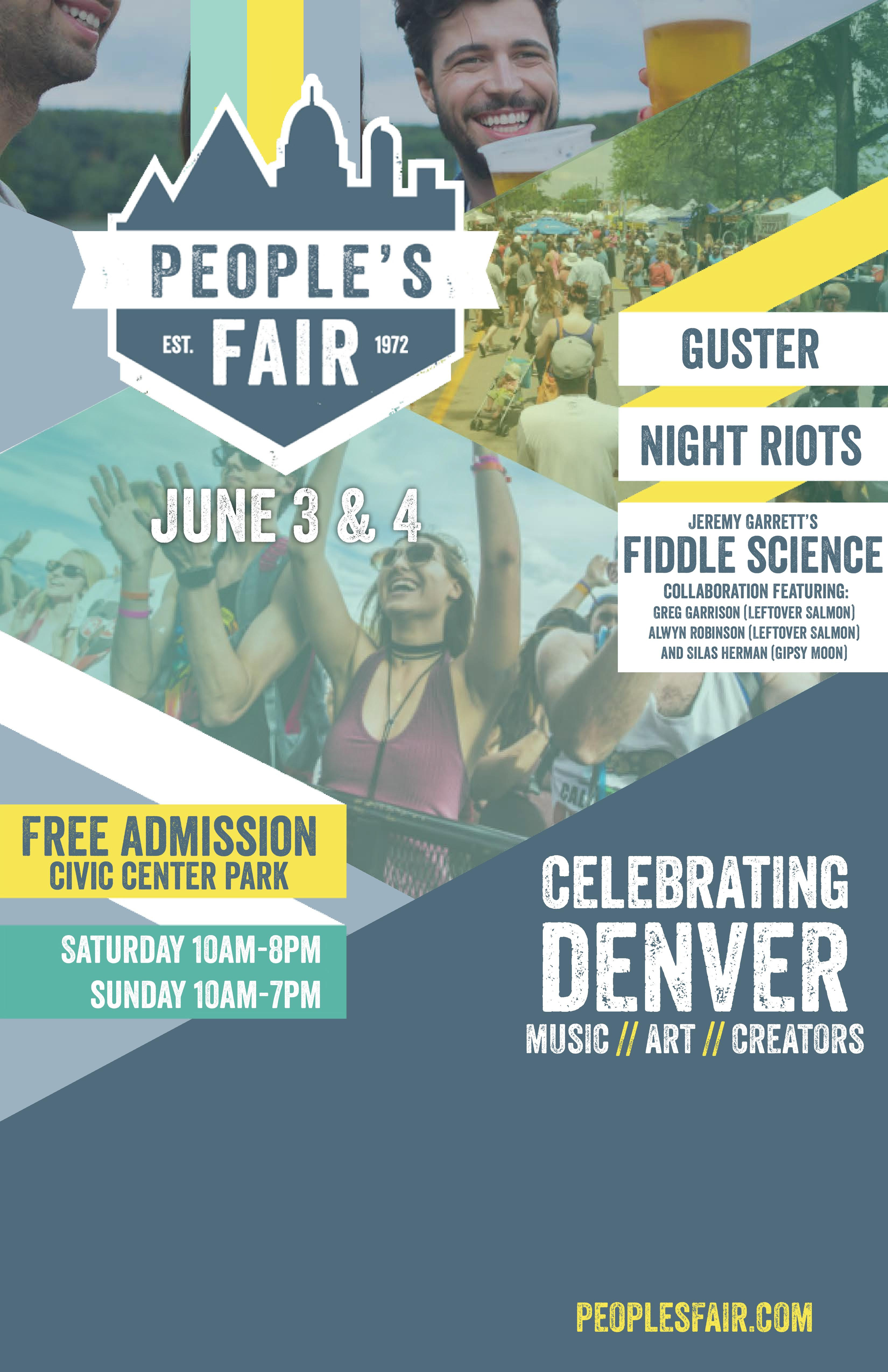 Denver People's Fair Releases Music Lineup
