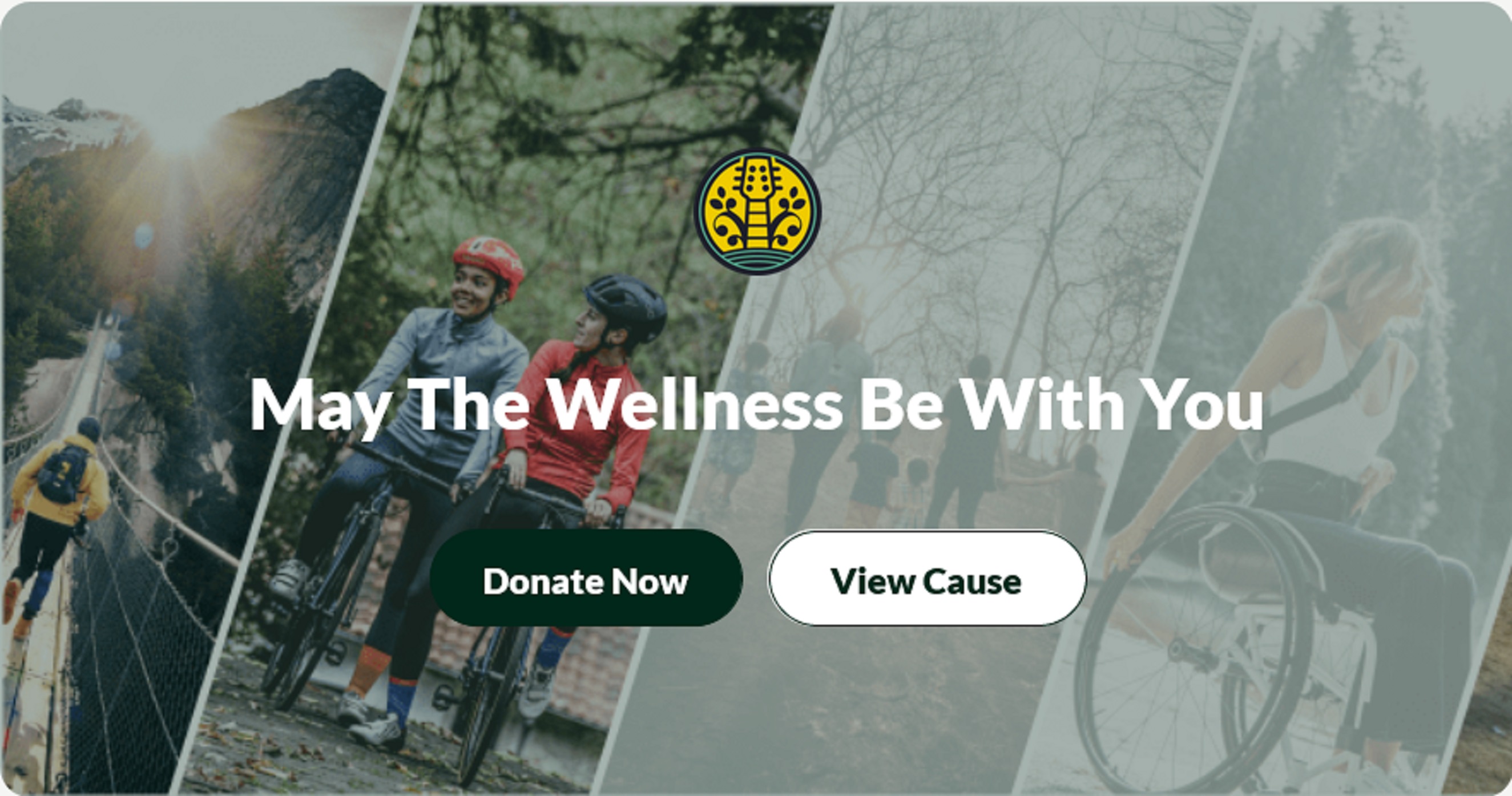 May the Wellness Be With You wellness challenge to benefit Backline and Positive Legacy