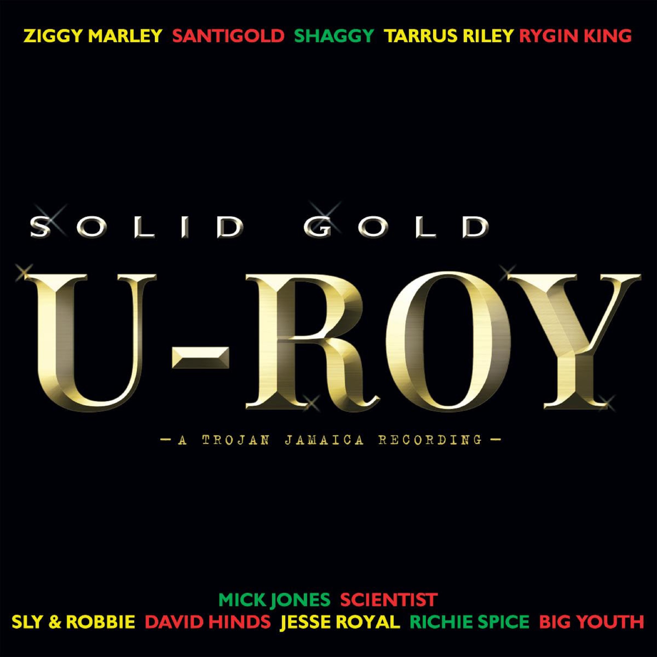 "Solid Gold U-Roy" standard 2LP black vinyl edition out now
