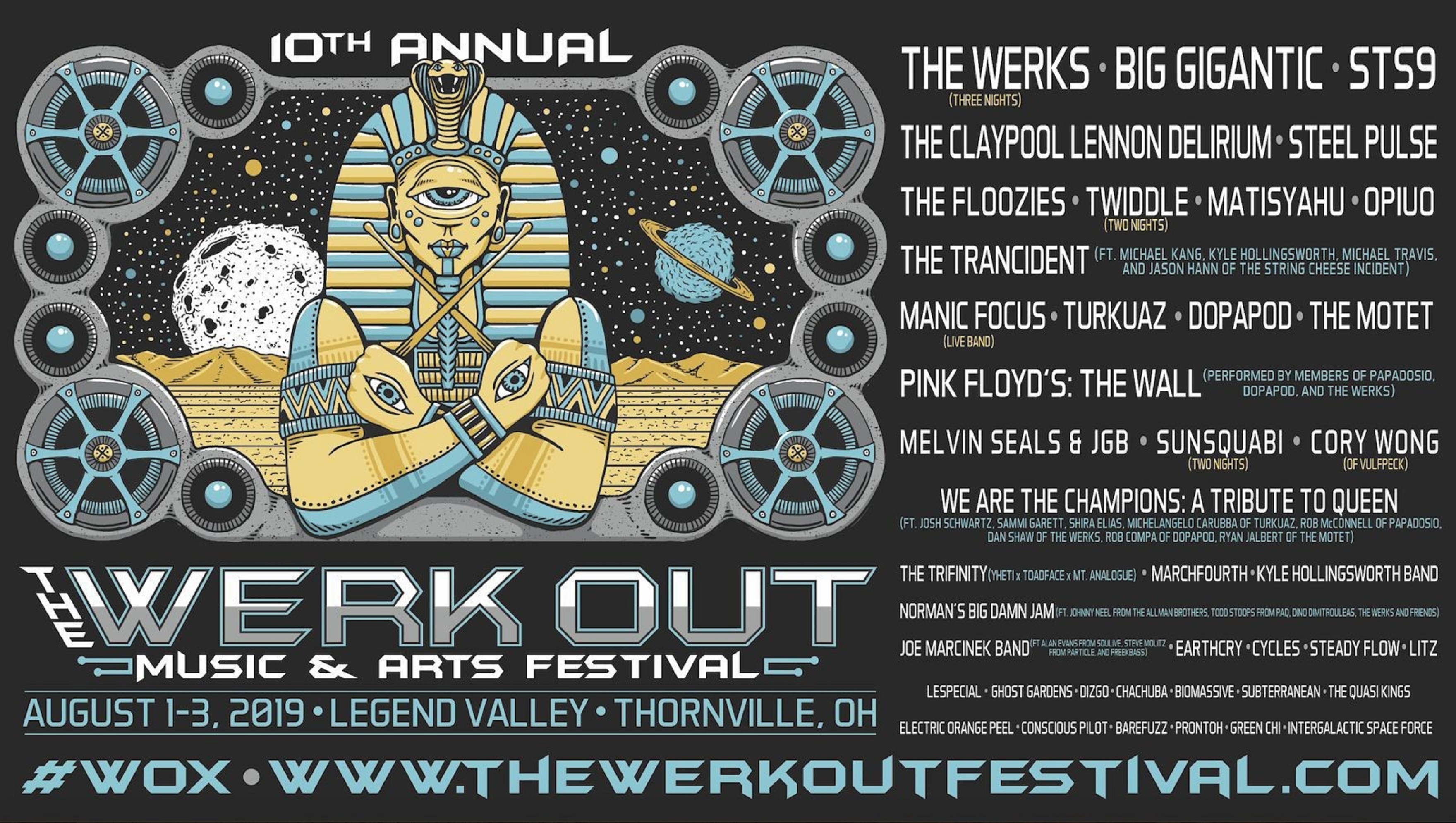 The Werk Out Festival Announces 2019 Lineup