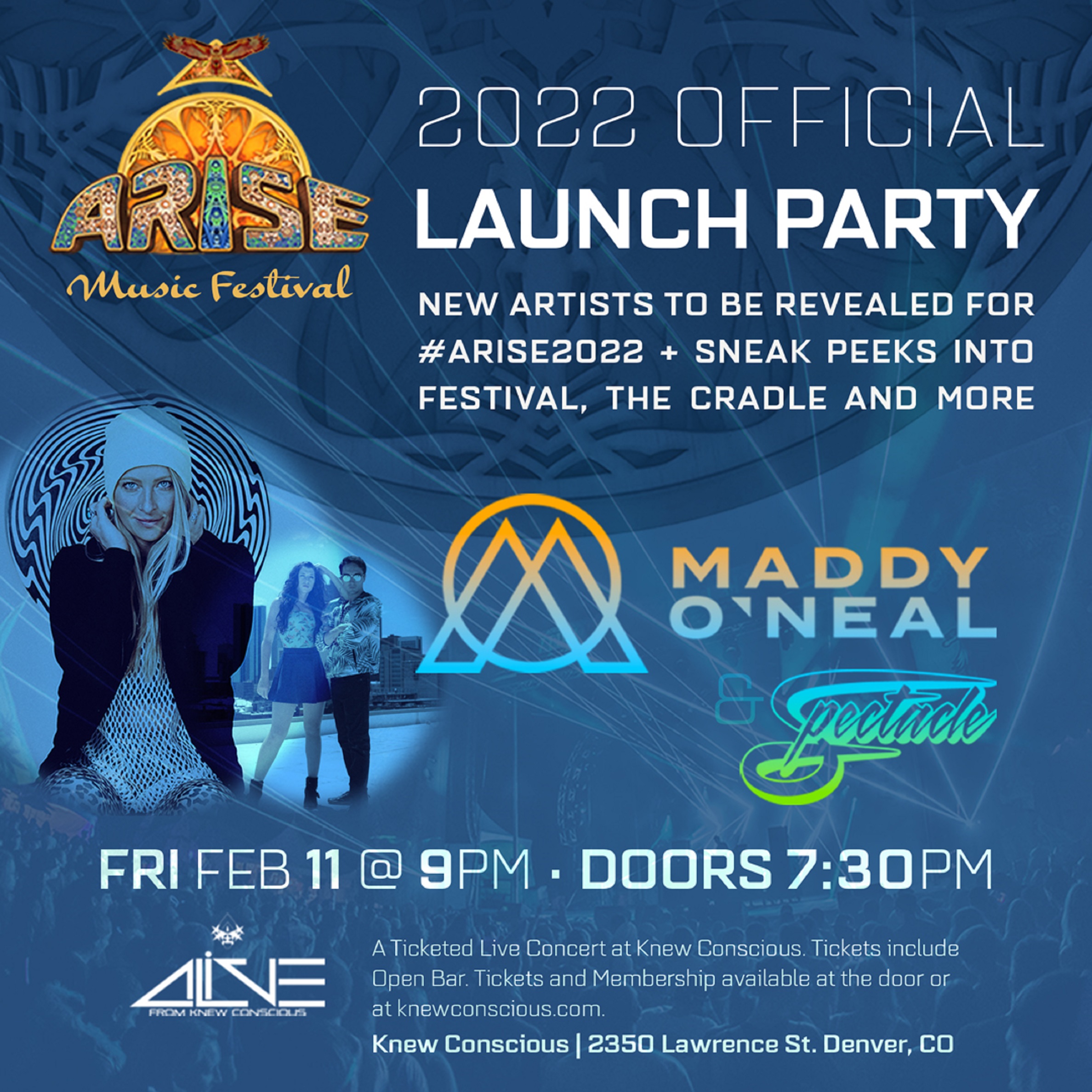 ARISE Music Festival 2022 Official Launch Party takes place February 11