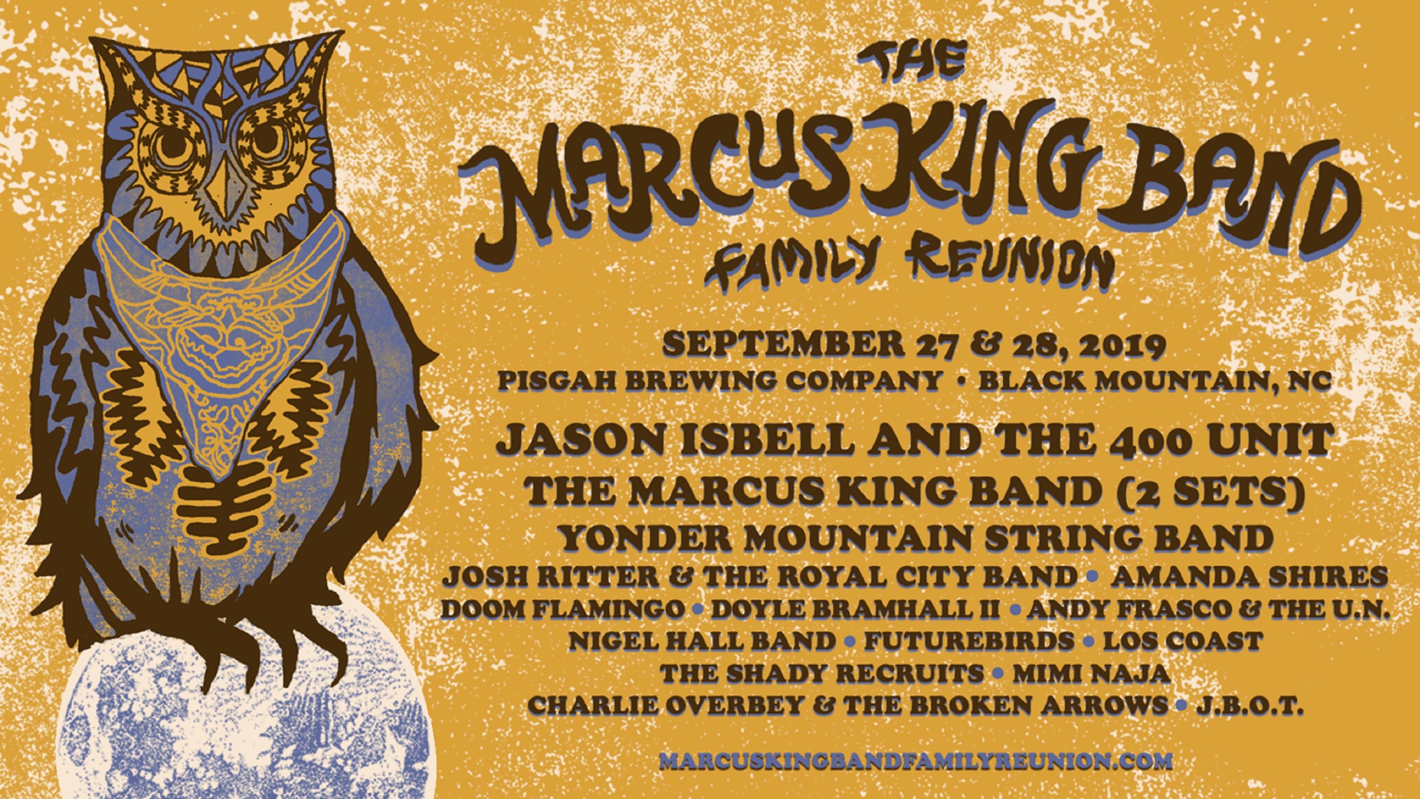 The Marcus King Band Family Reunion Expands Lineup